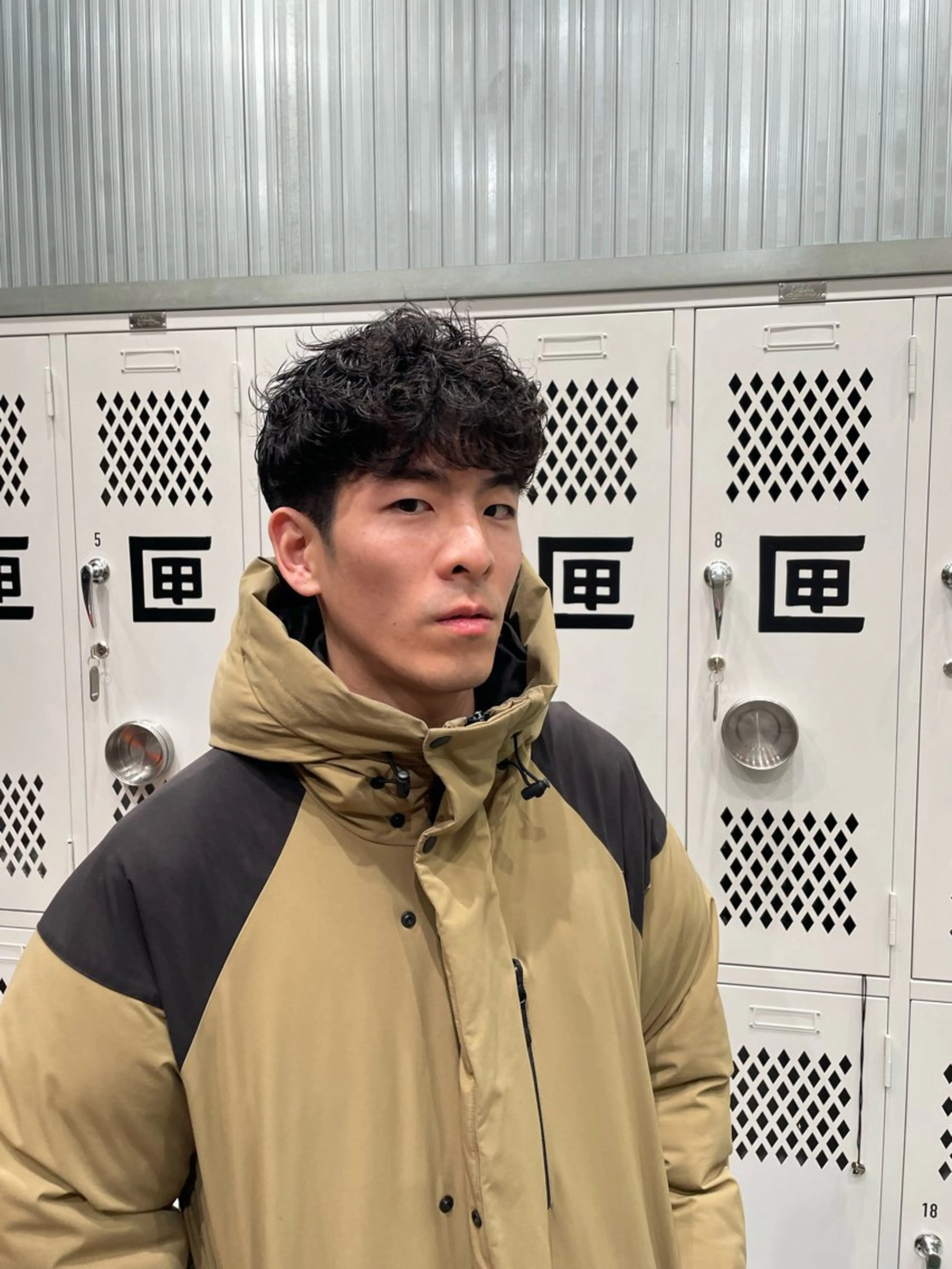 ショート パーマ メンズ スペインカール カット パーマ fifth /鈴木あづさのヘアスタイル