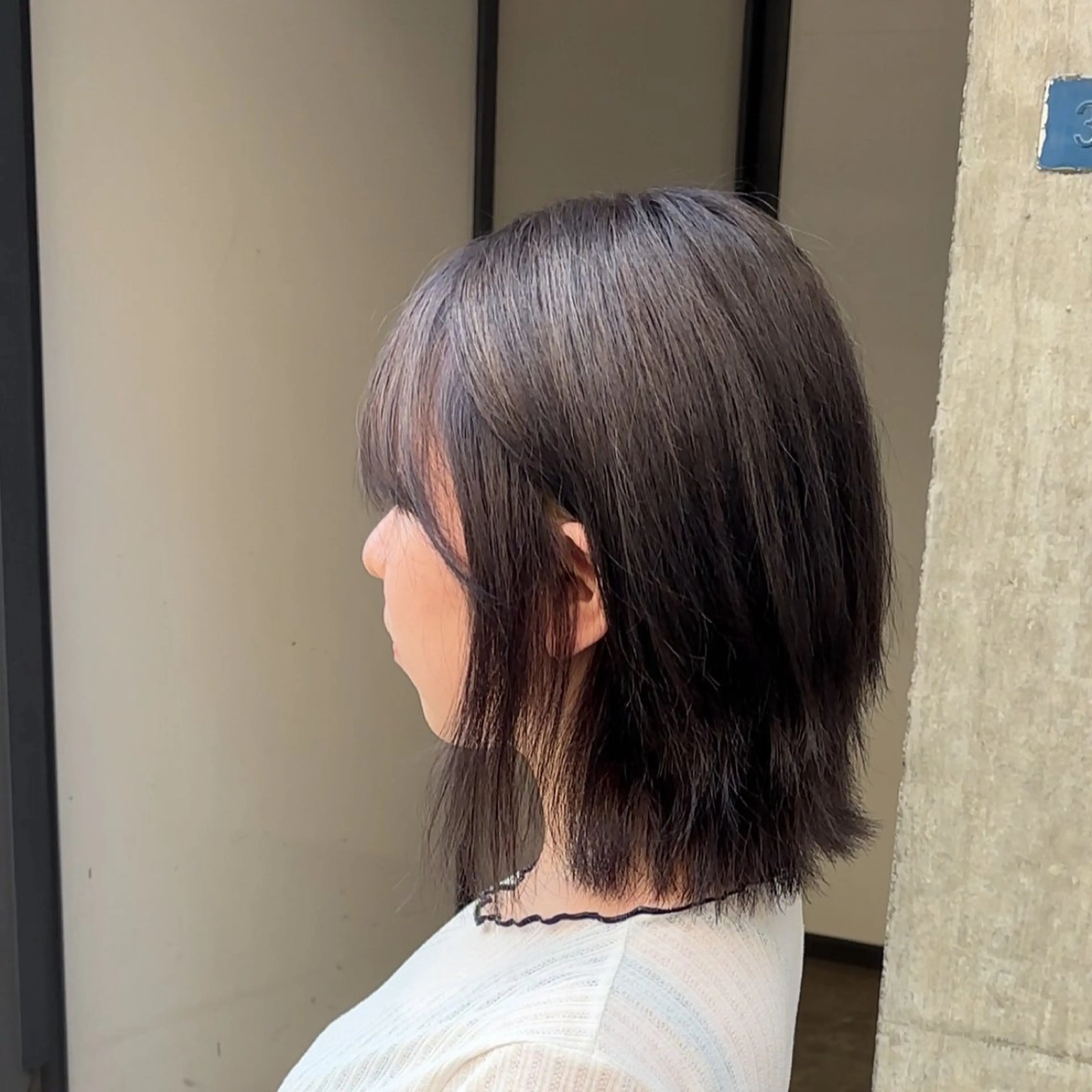 ショート カラー aura所属・メンズケアパーマ✨️ ケアブリーチカラーのヘアスタイル