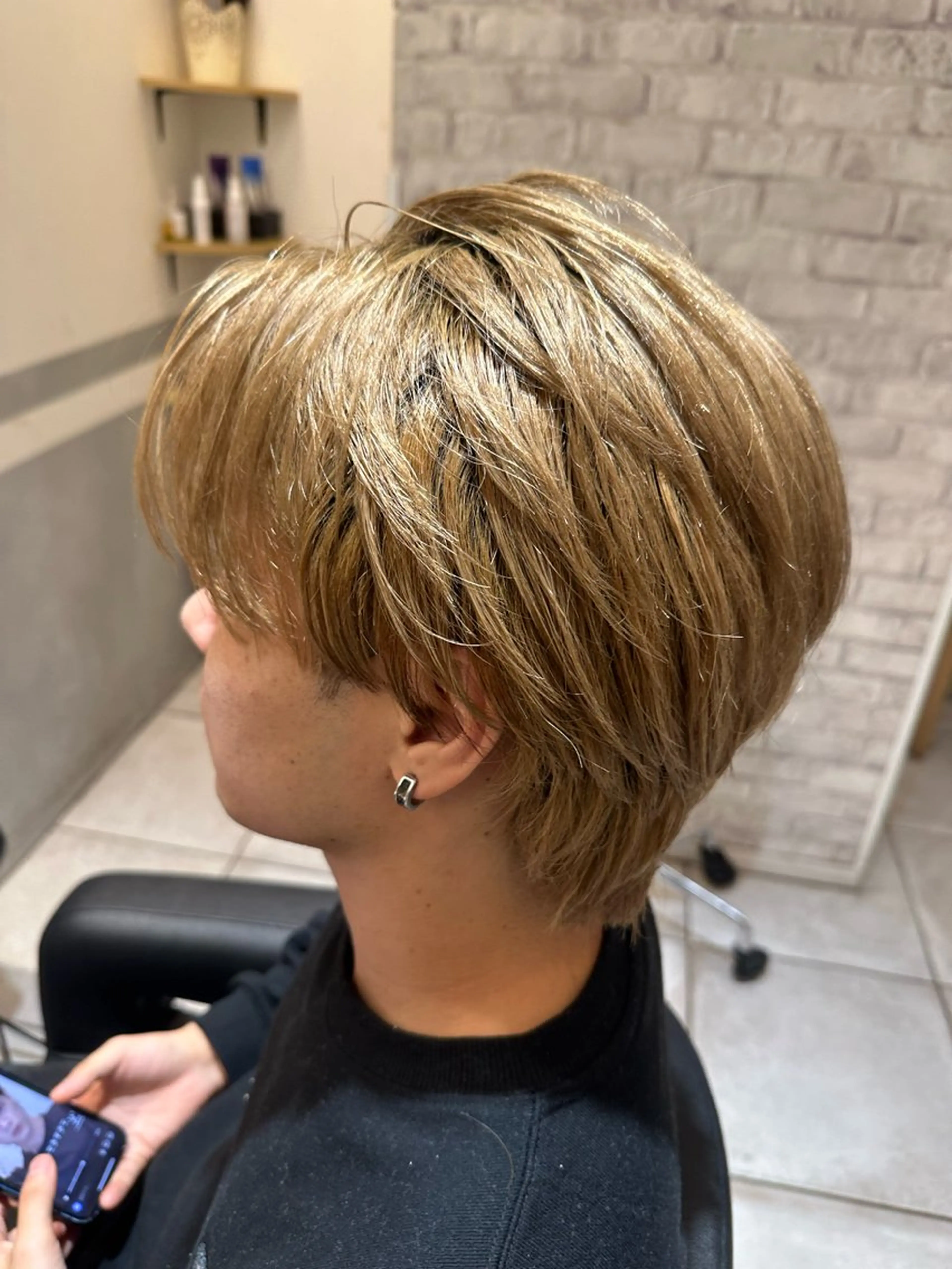 メンズ限定‼️カット➕ダブルカラー（ブリーチ込み）➕1stepトリートメントの写真