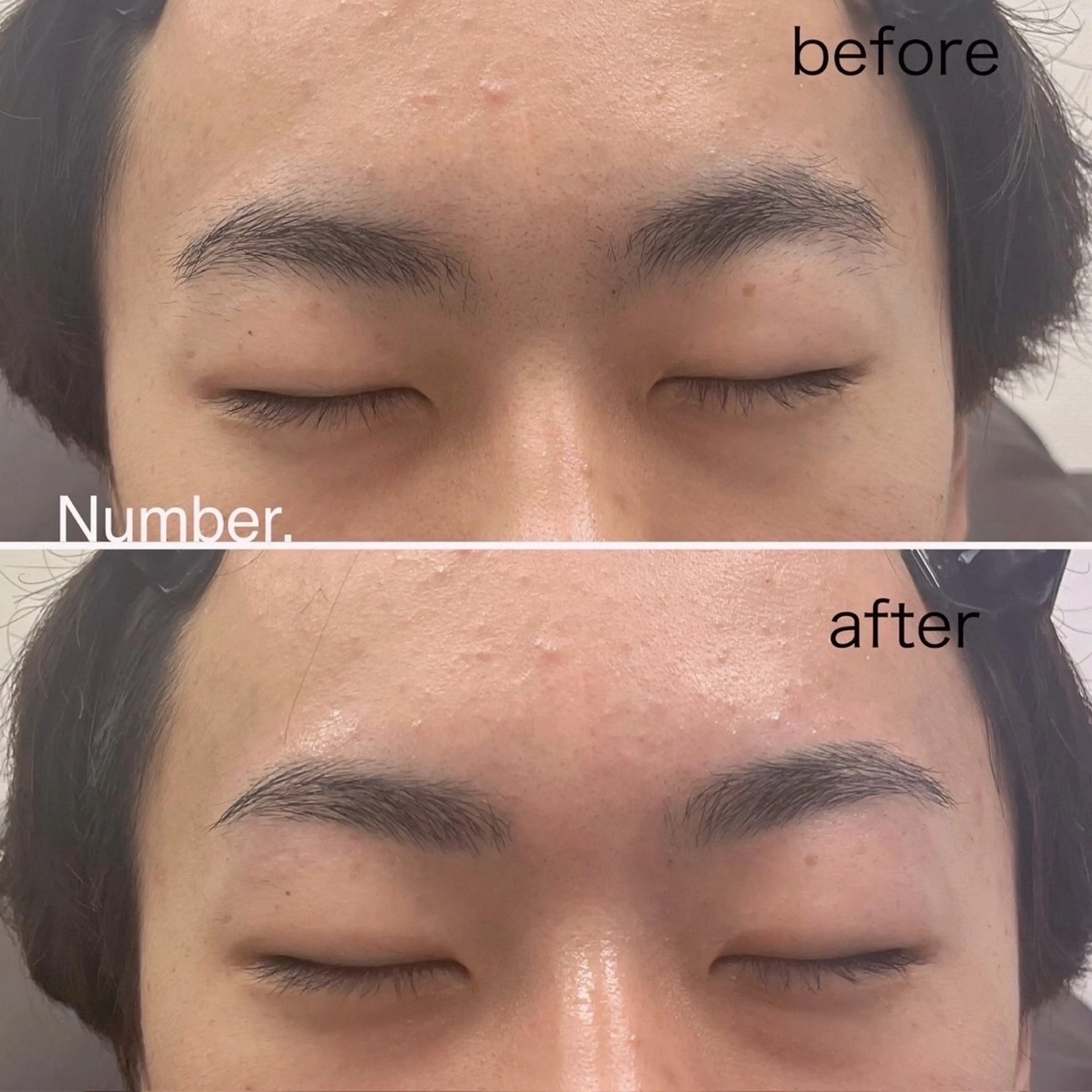 メンズ アイブロウ Misuzu 🍒Number.の眉毛・アイブロウイメージ