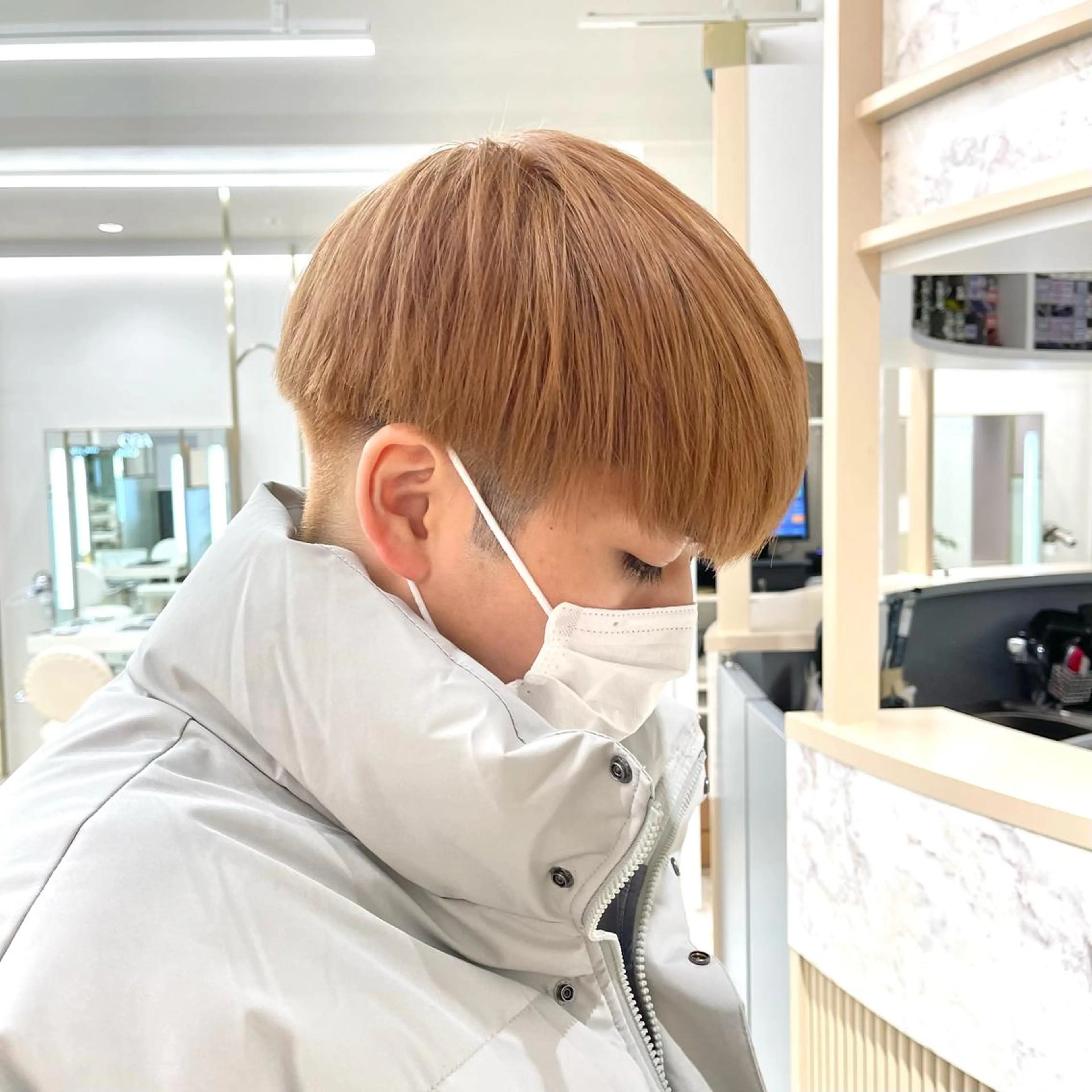 ショート カラー メンズ KEISHI COA銀座のヘアスタイル