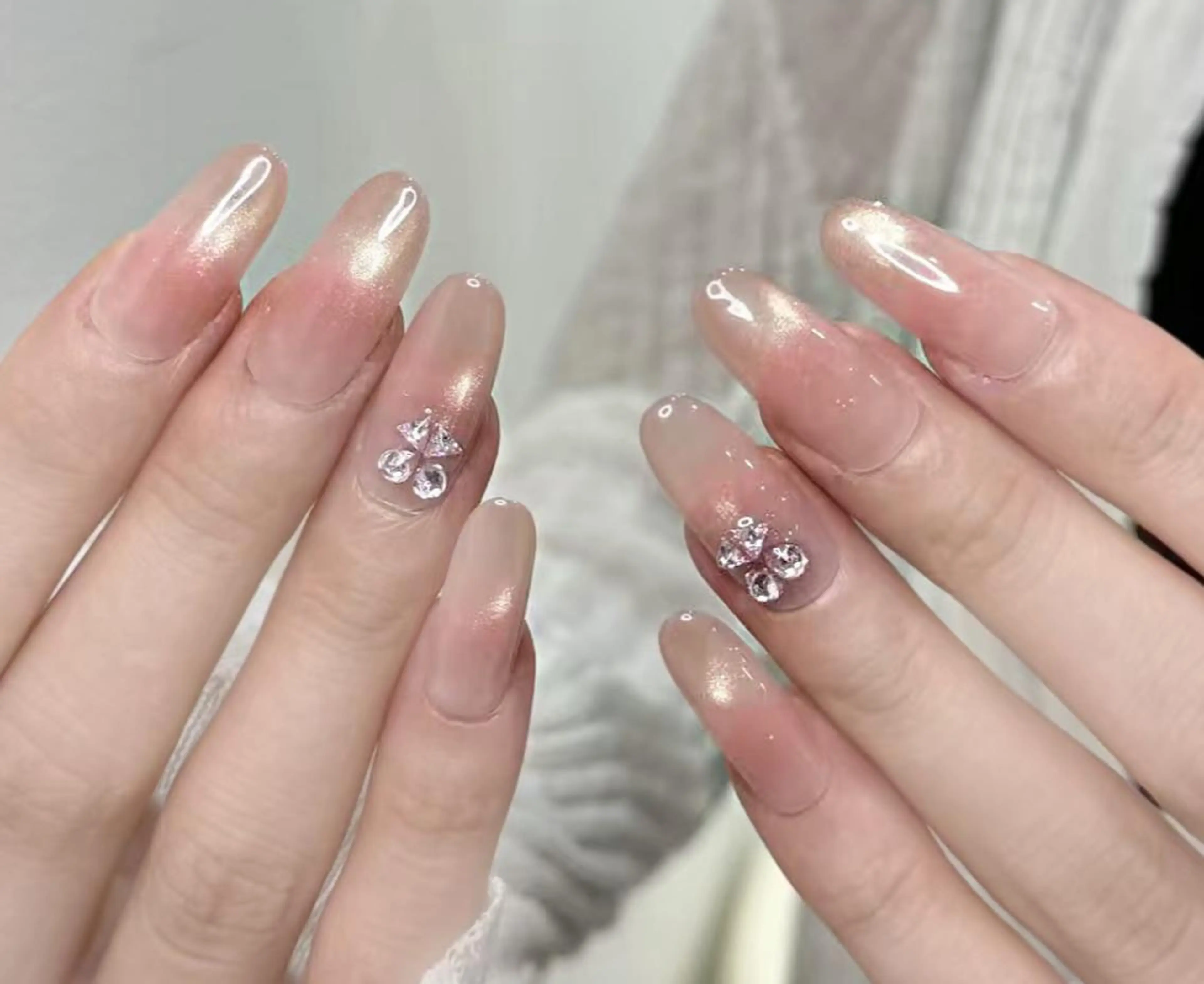 ネイル ハンドネイル By moonネイル 🌷ワンホン/韓国風のネイルデザイン
