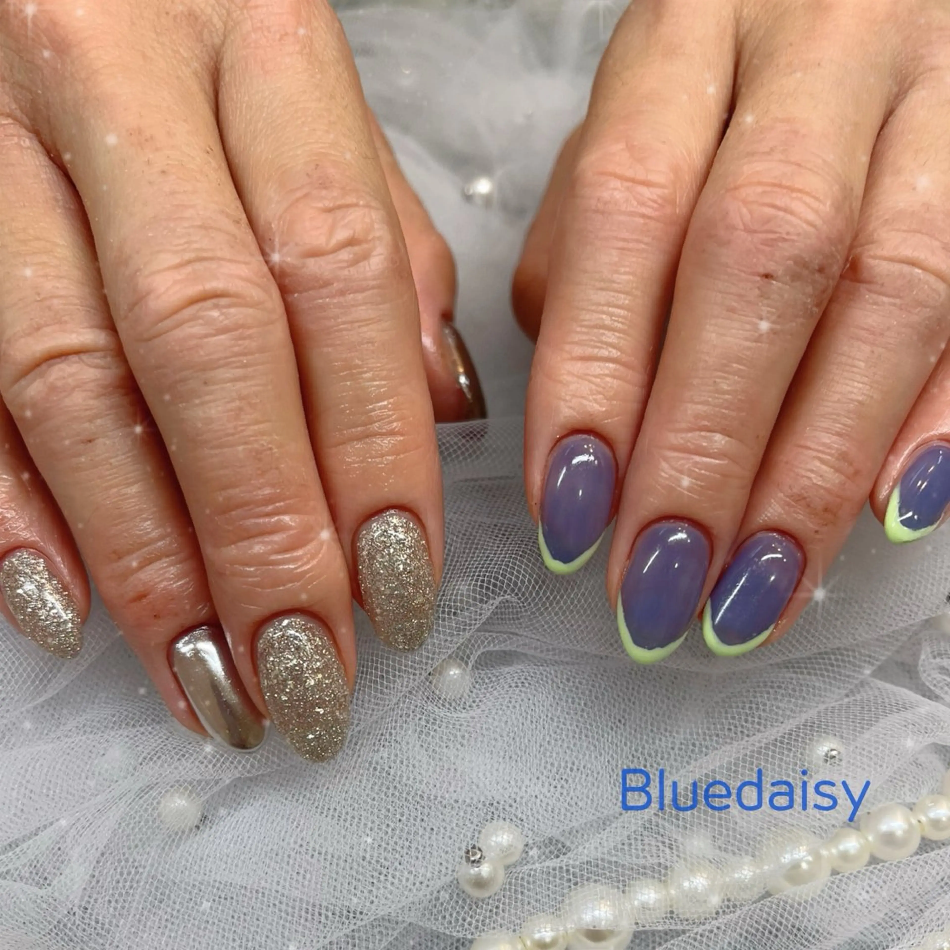 ネイル アートネイル ハンドネイル ブルーデイジー栄本店所属・BlueDaisy 栄本店のネイルデザイン