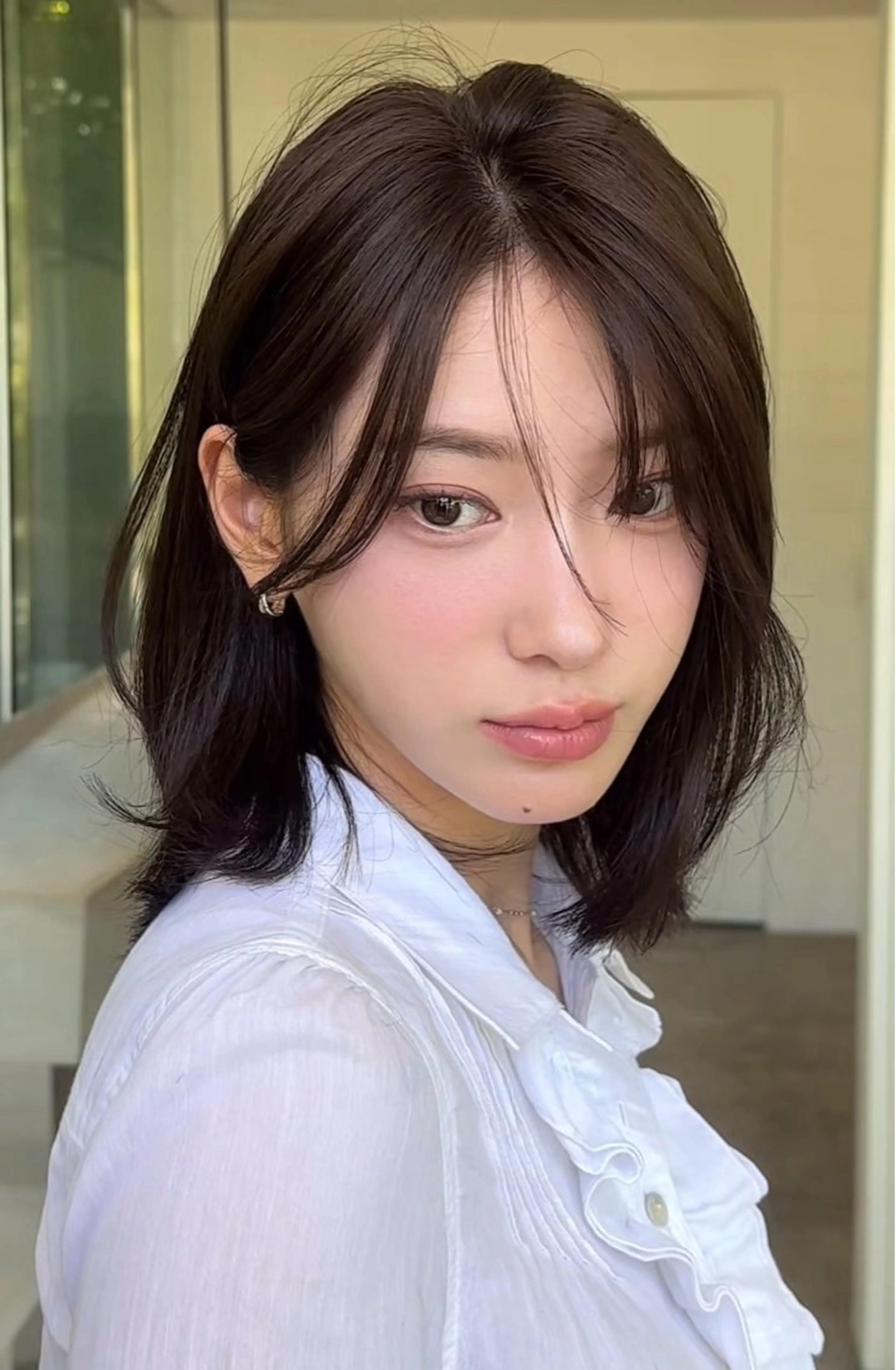 ショート 韓国風ヘア レイヤーカット カット トリートメント 艶レイヤー/艶髪矯正 /ケラトリ/石井のヘアスタイル