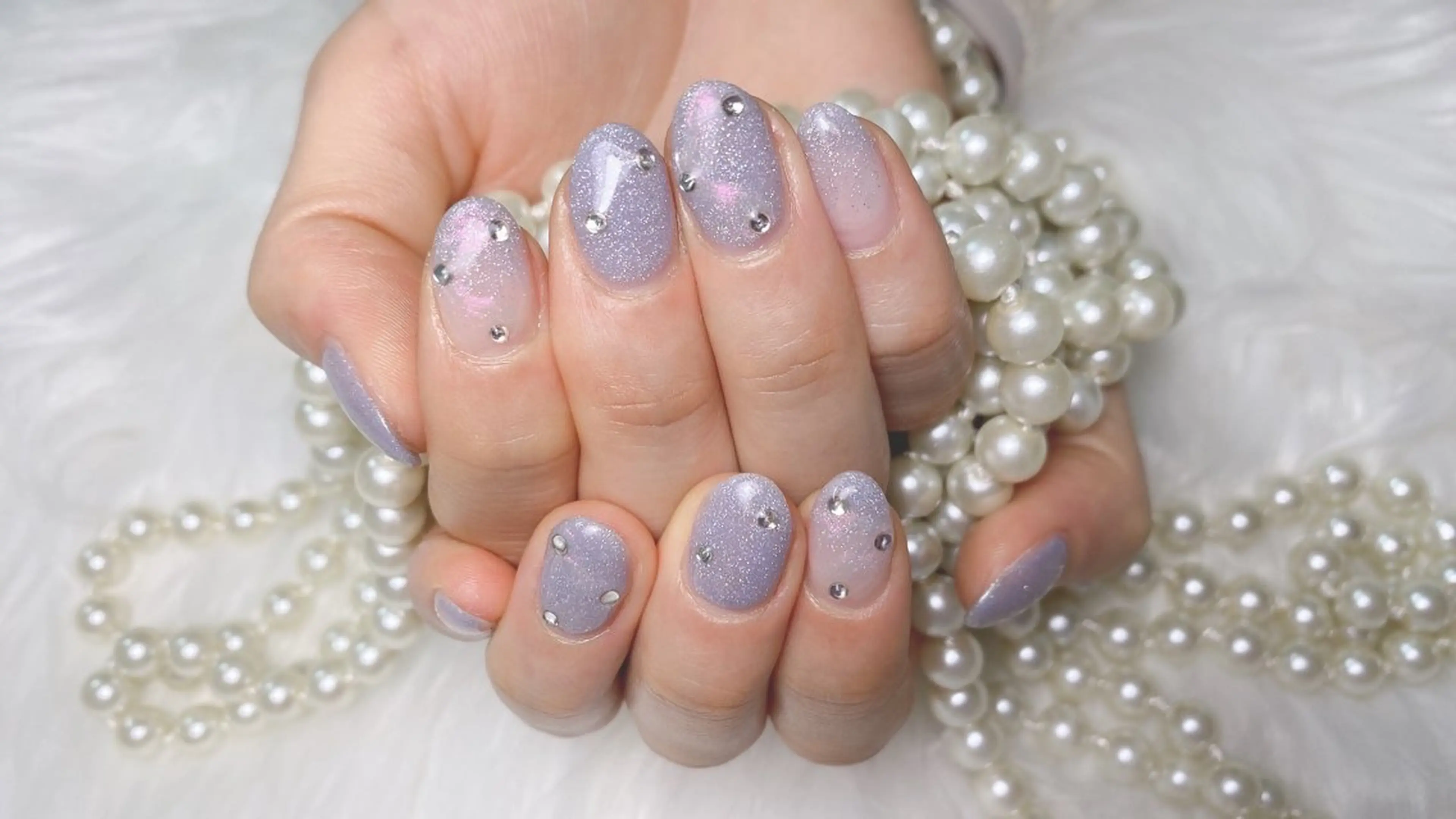 ネイル ハンドネイル オーシャン スカルプネイルサロンのネイルデザイン