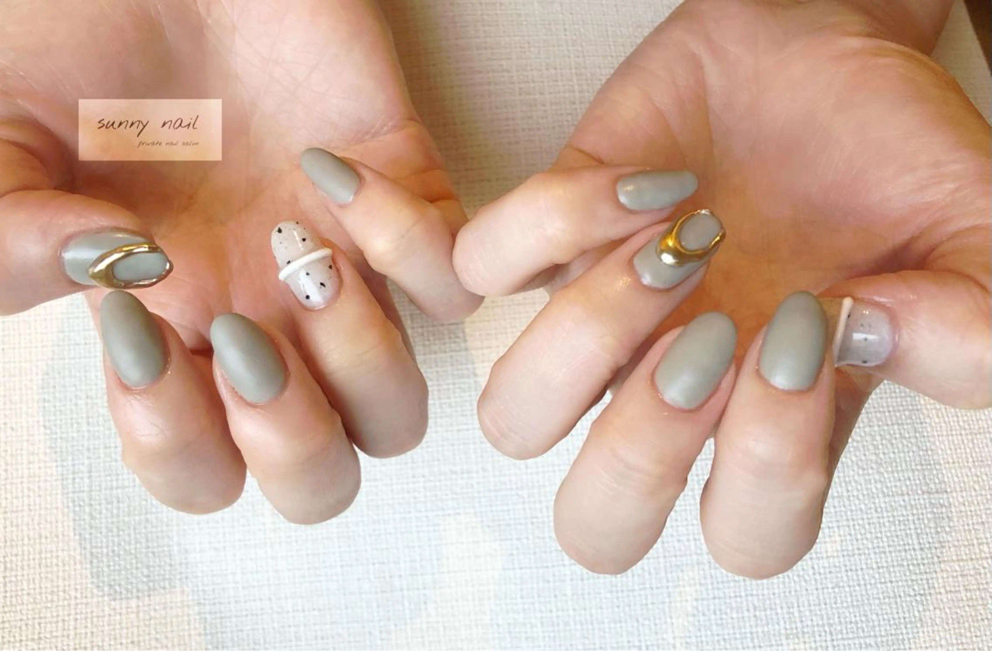 ネイル アートネイル ジェルネイル マットネイル ミラーネイル ニュアンスネイル sunny nailのネイルデザイン