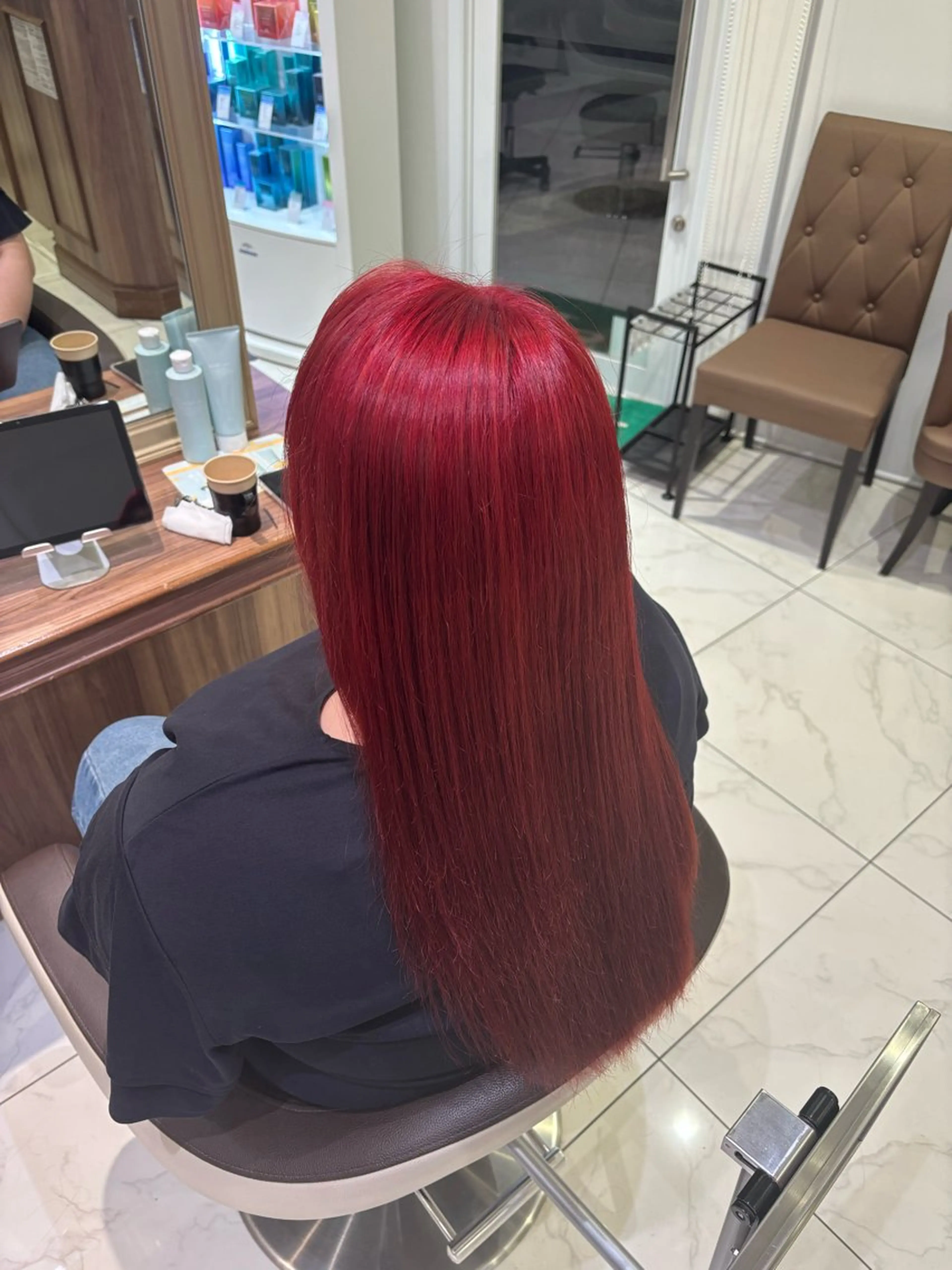 カラー ヘアカラー 青木 樹輝のヘアスタイル