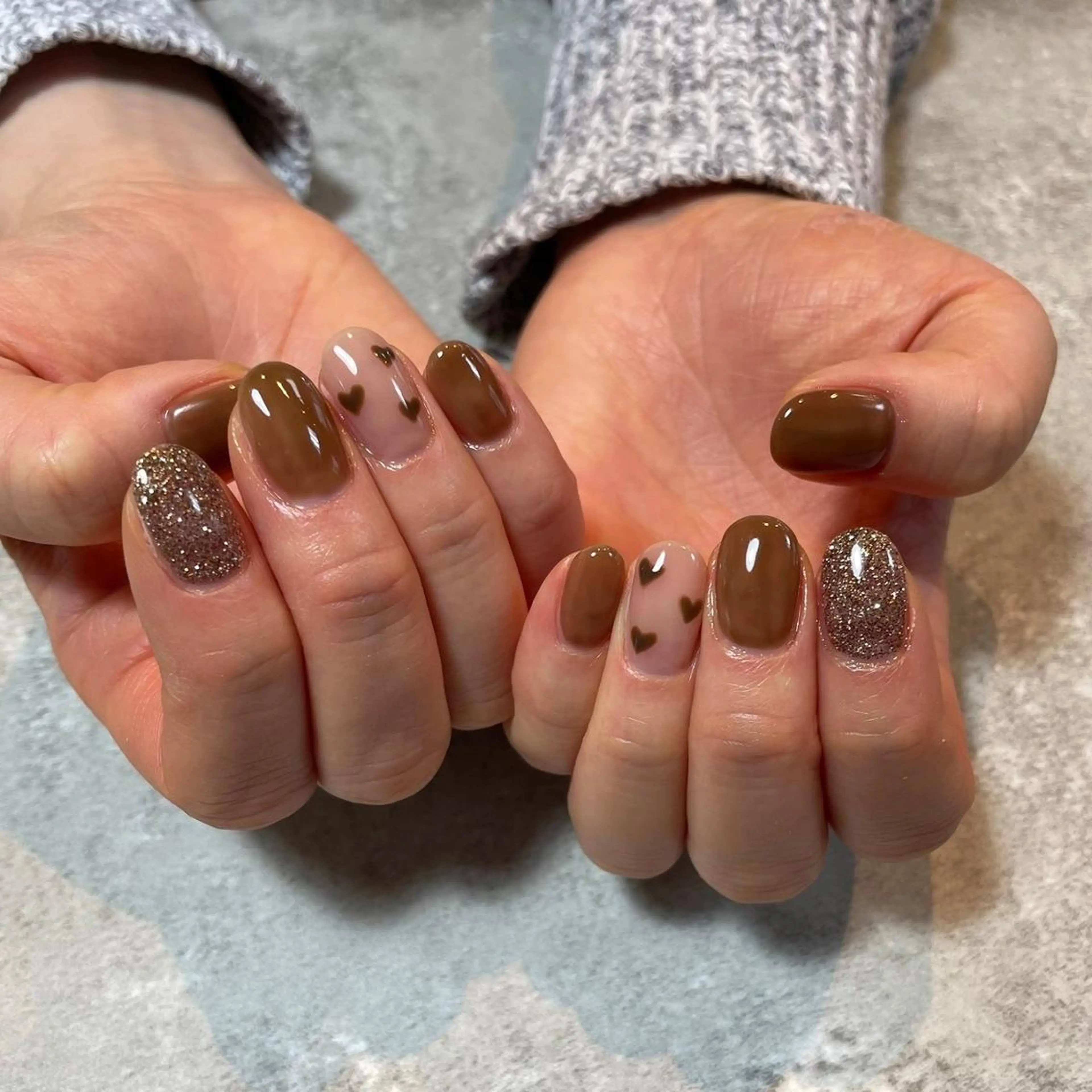 ネイル TOKUMI🕊 ネイルモデル様募集のネイルデザイン