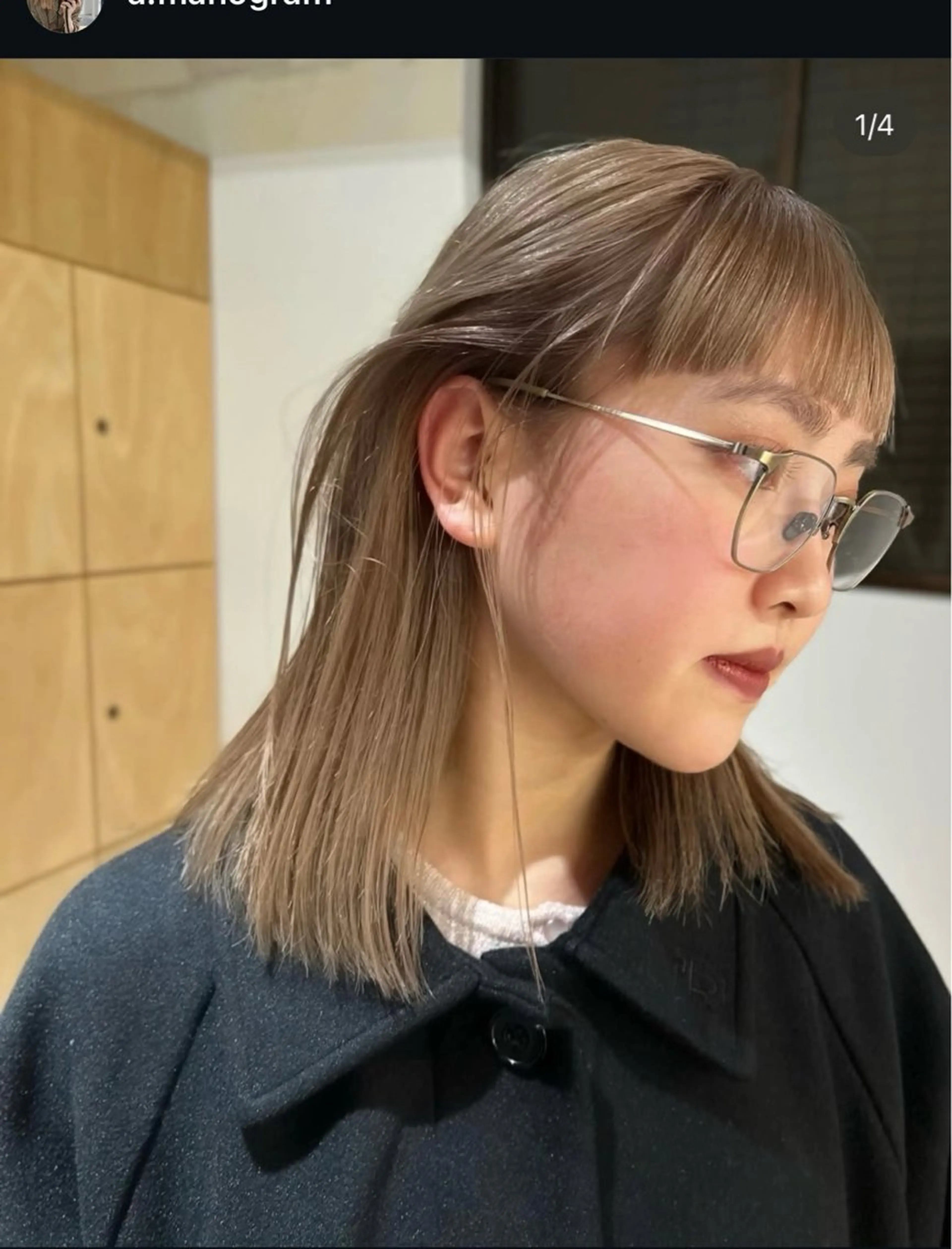 カラー nolla所属・yoshihama sumireのヘアスタイル