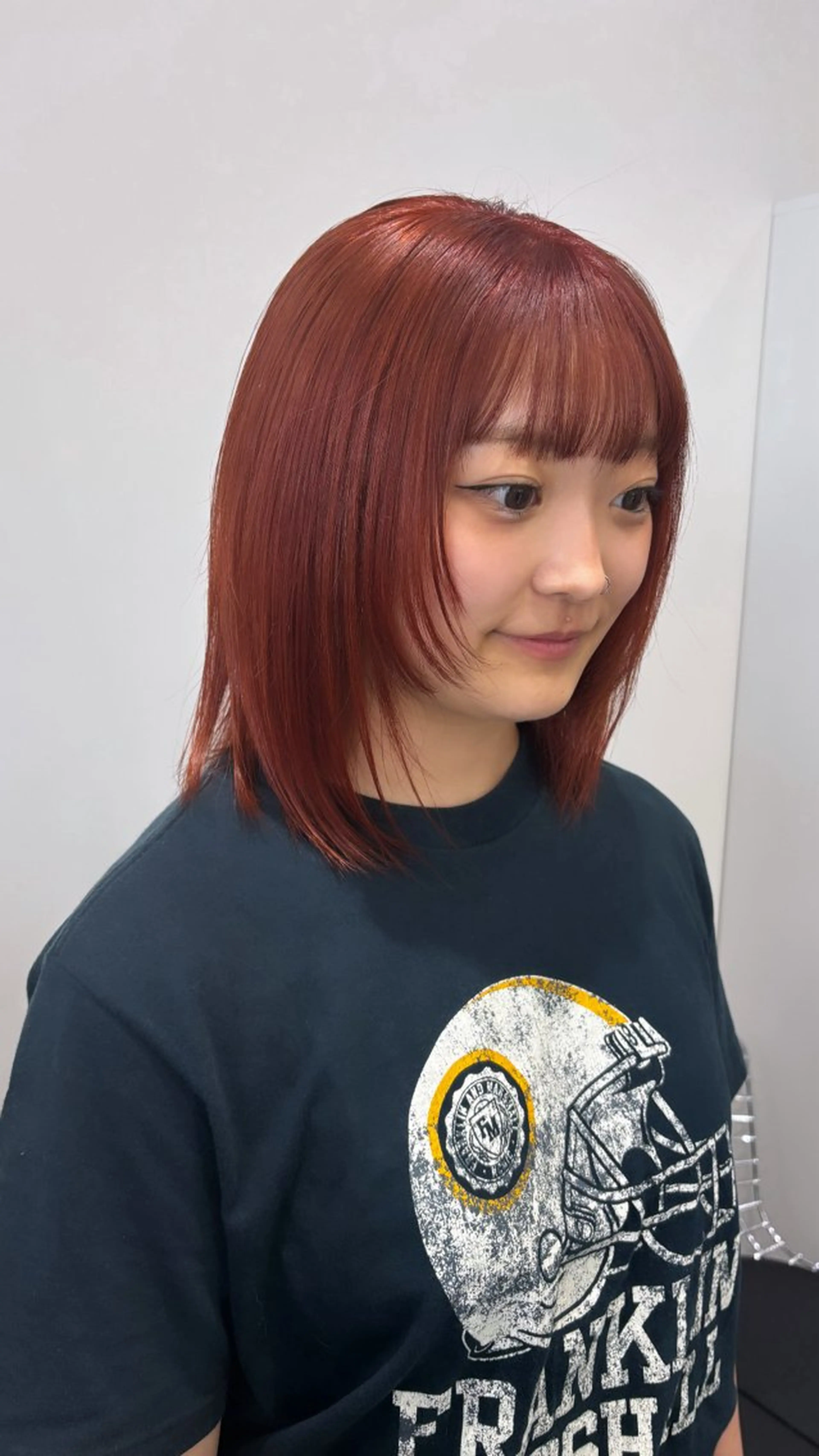 ミディアム カラー CS made by SHACHU 栄所属・山田 瑛司のヘアスタイル