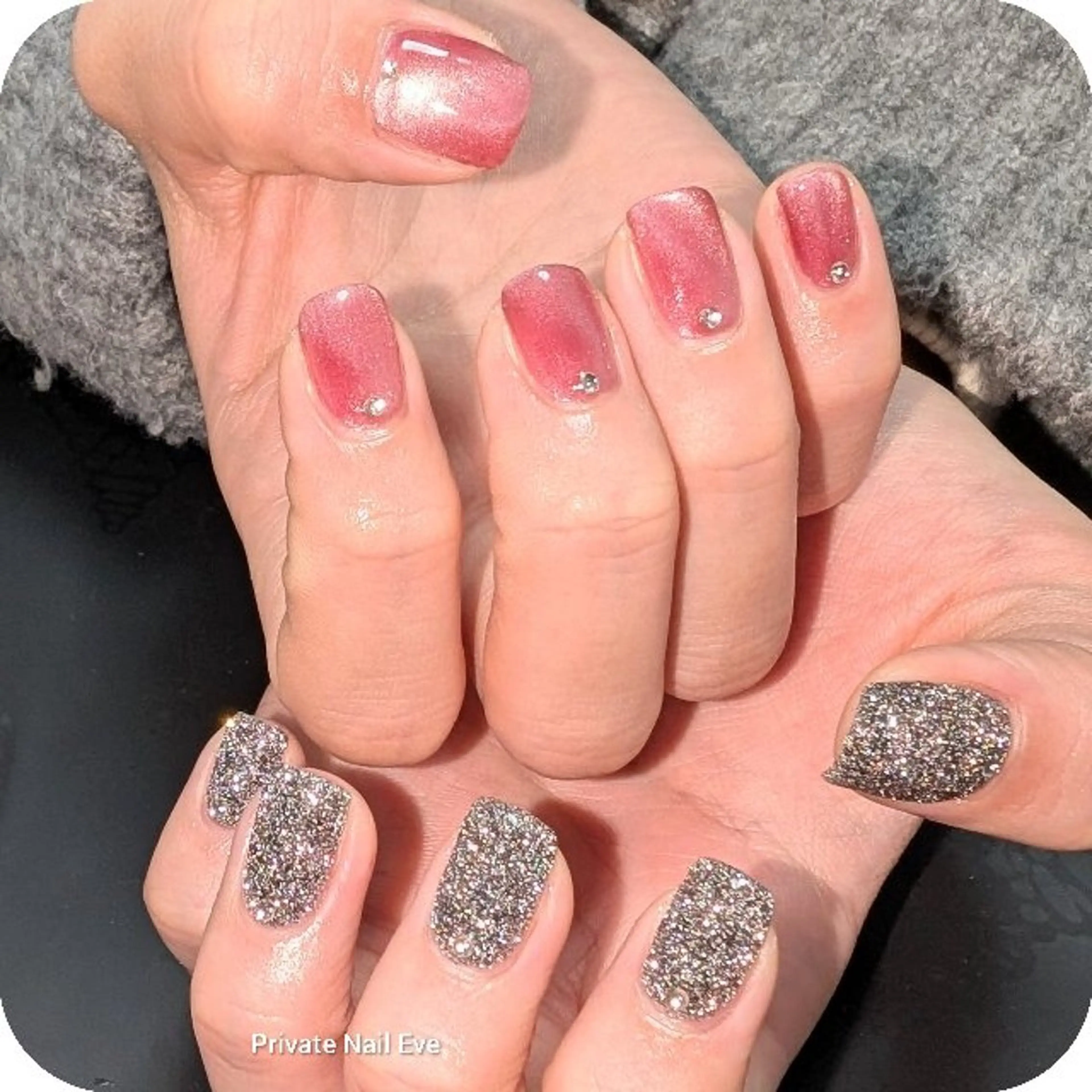 ネイル フラッシュネイル マグネットネイル ハンドネイル ネイル junkoのネイルデザイン