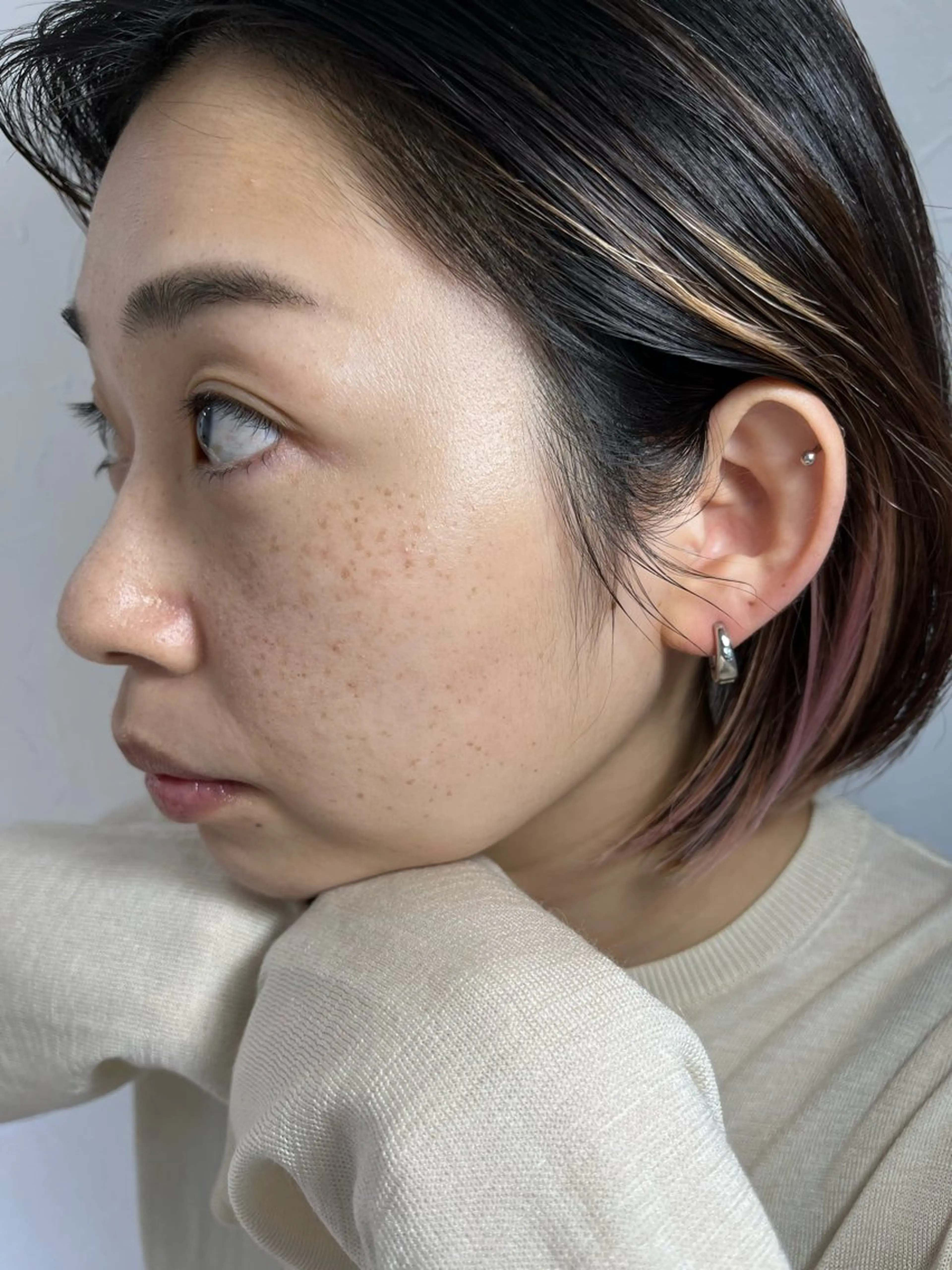 下まつげパーマの写真