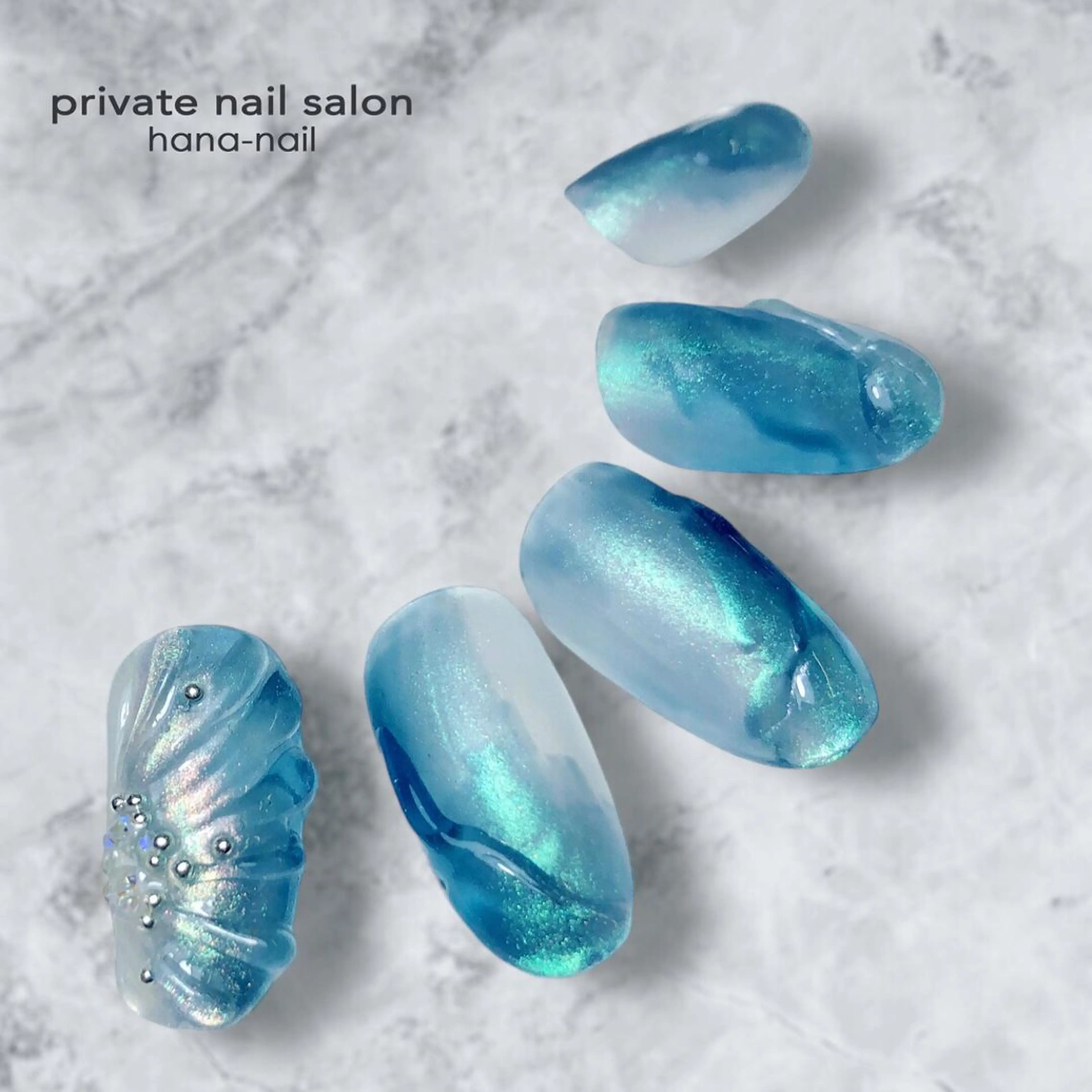 ネイル HANA-NAILハナネイル福山所属・Kao hana-nailのネイルデザイン