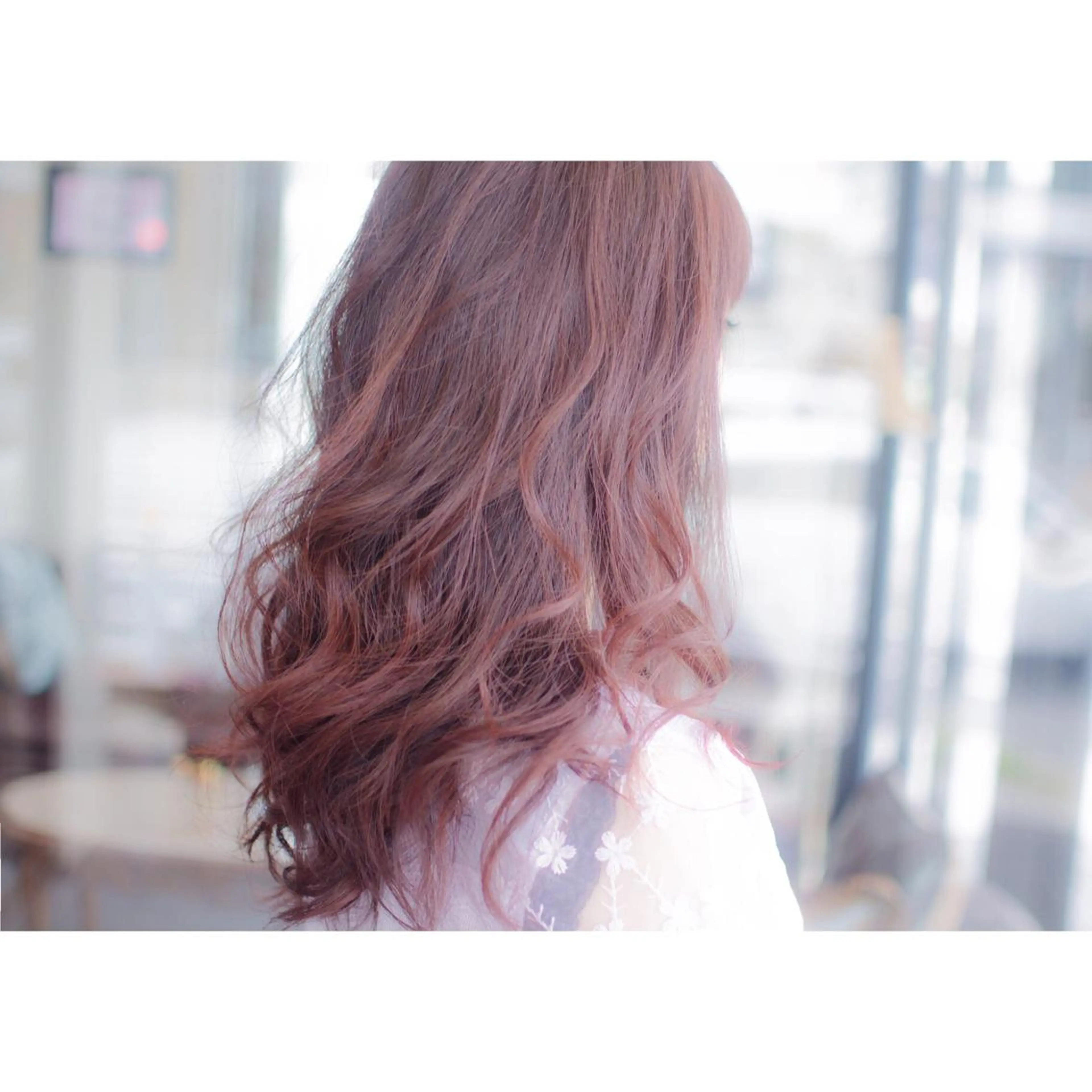 セミロング カラー ピンクカラー waku岡崎店所属・圧倒的なクォリティ✨ waku 岡崎店のヘアスタイル