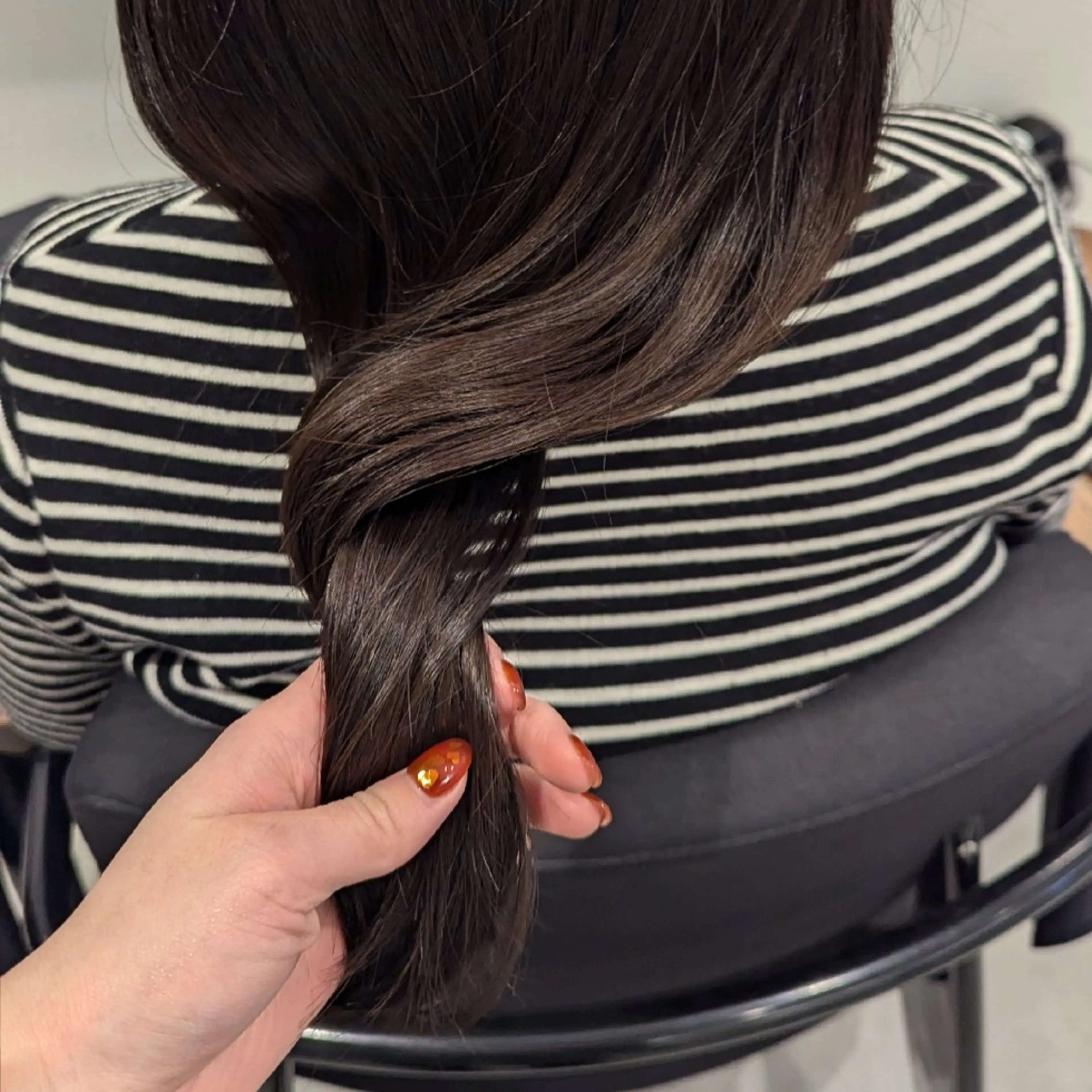 セミロング アッシュ ヘアカラー coin□ yukaのヘアスタイル