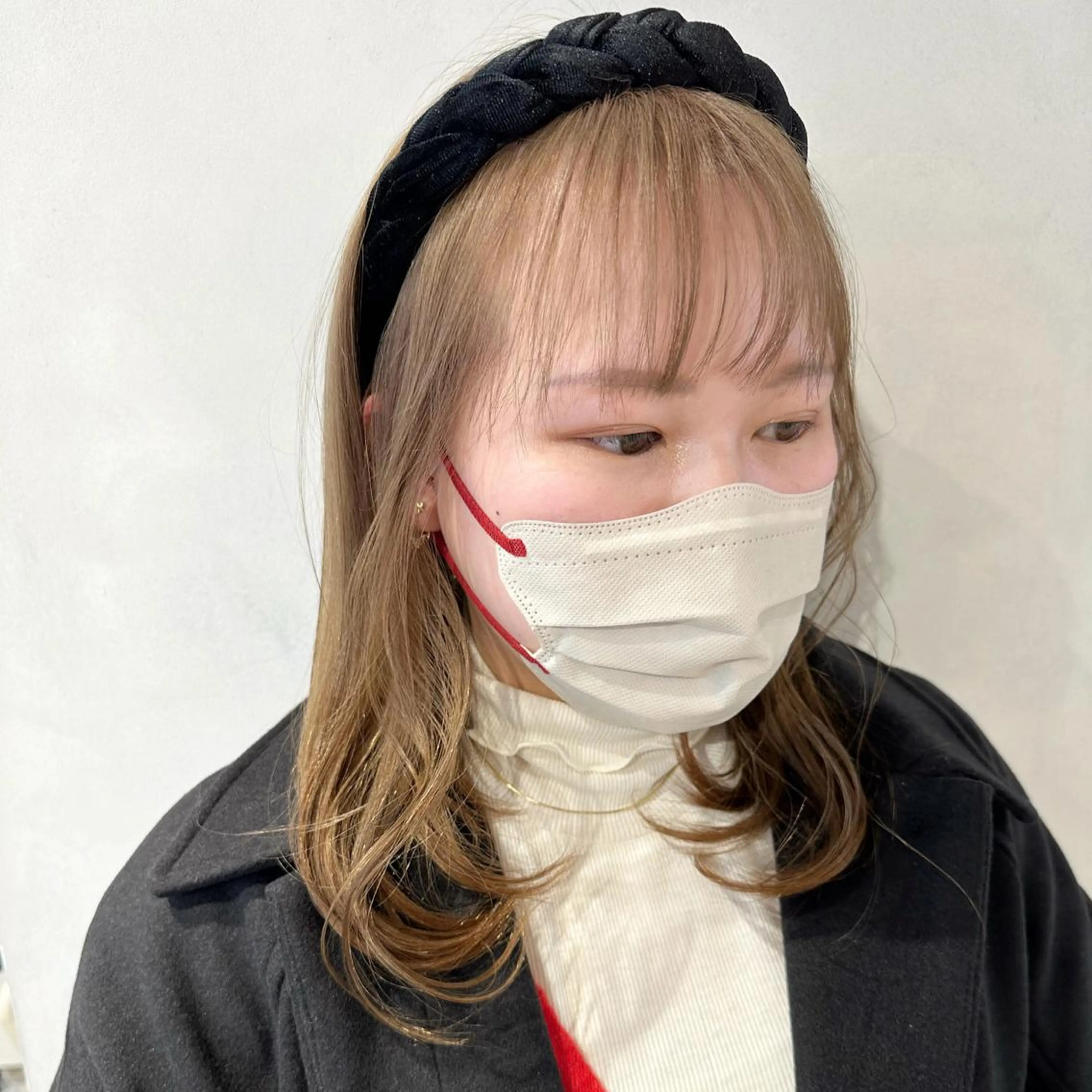 ミディアム カラー ヘアカラー トリートメント デザインカラー/パー マ🦖外岡咲希🦖のヘアスタイル