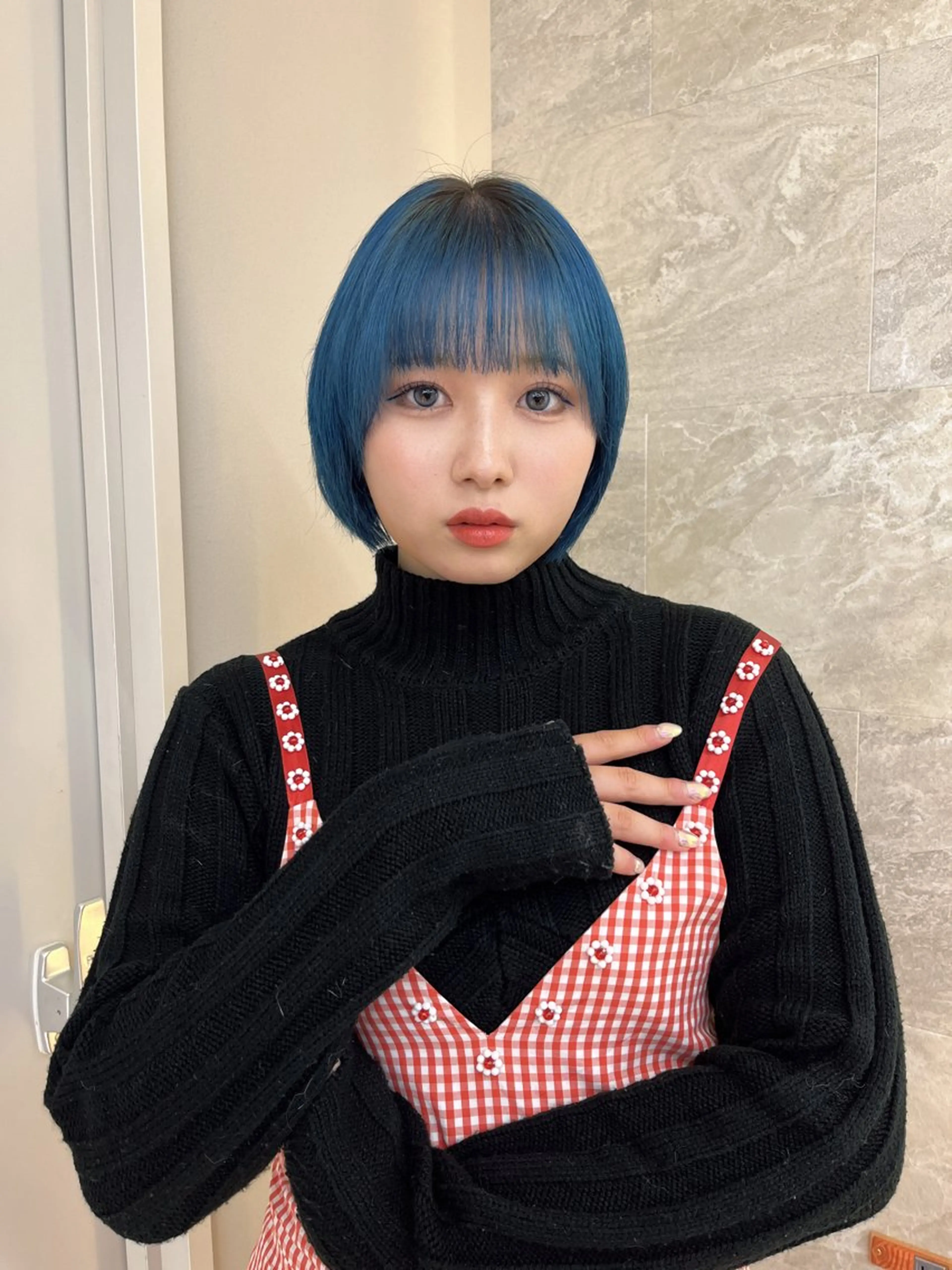 ショート カラー 池袋/似合わせ/縮毛 髪質改善【ugen】のヘアスタイル