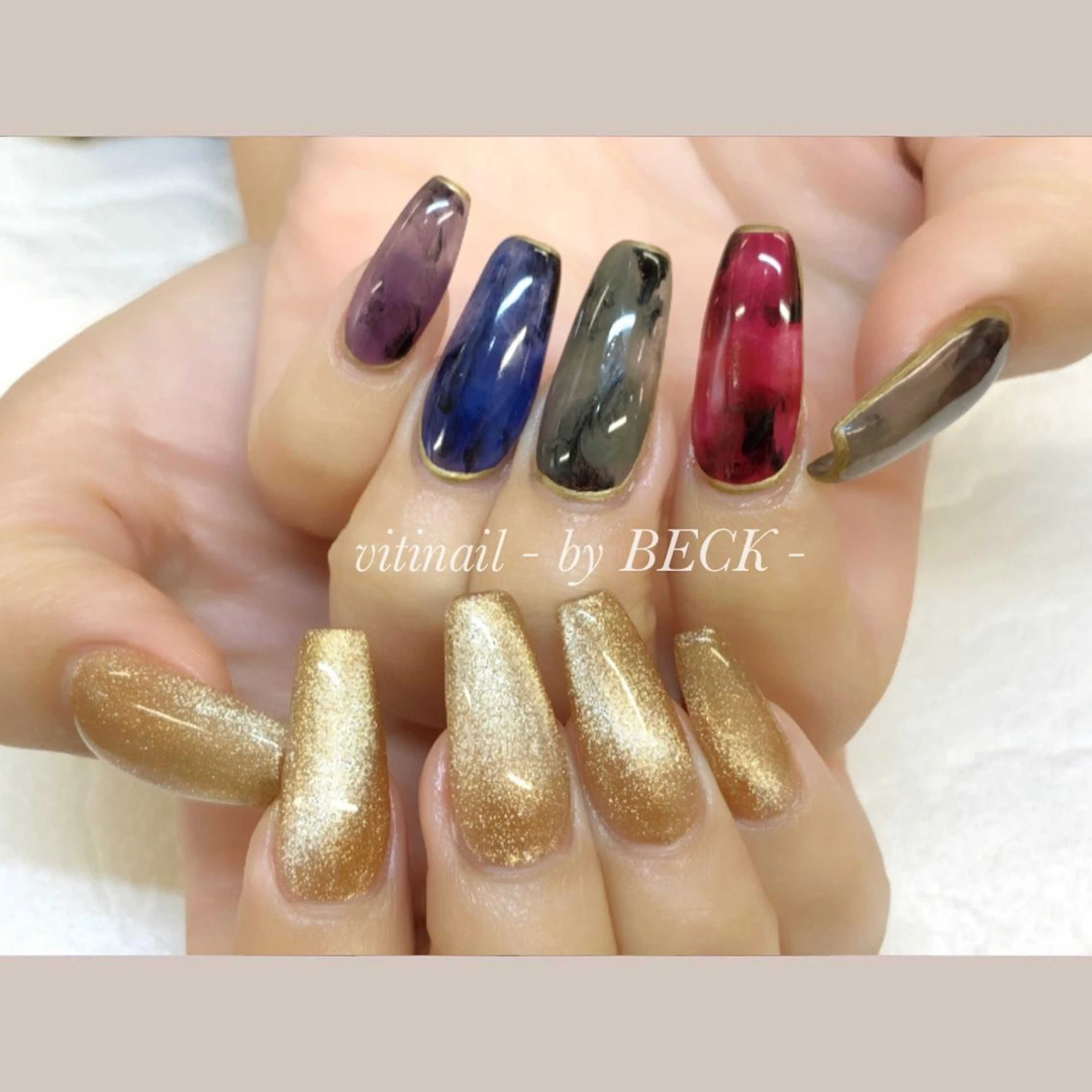 ネイル vitinail所属・vitinail／ 𝘠𝘶𝘬𝘪.のネイルデザイン