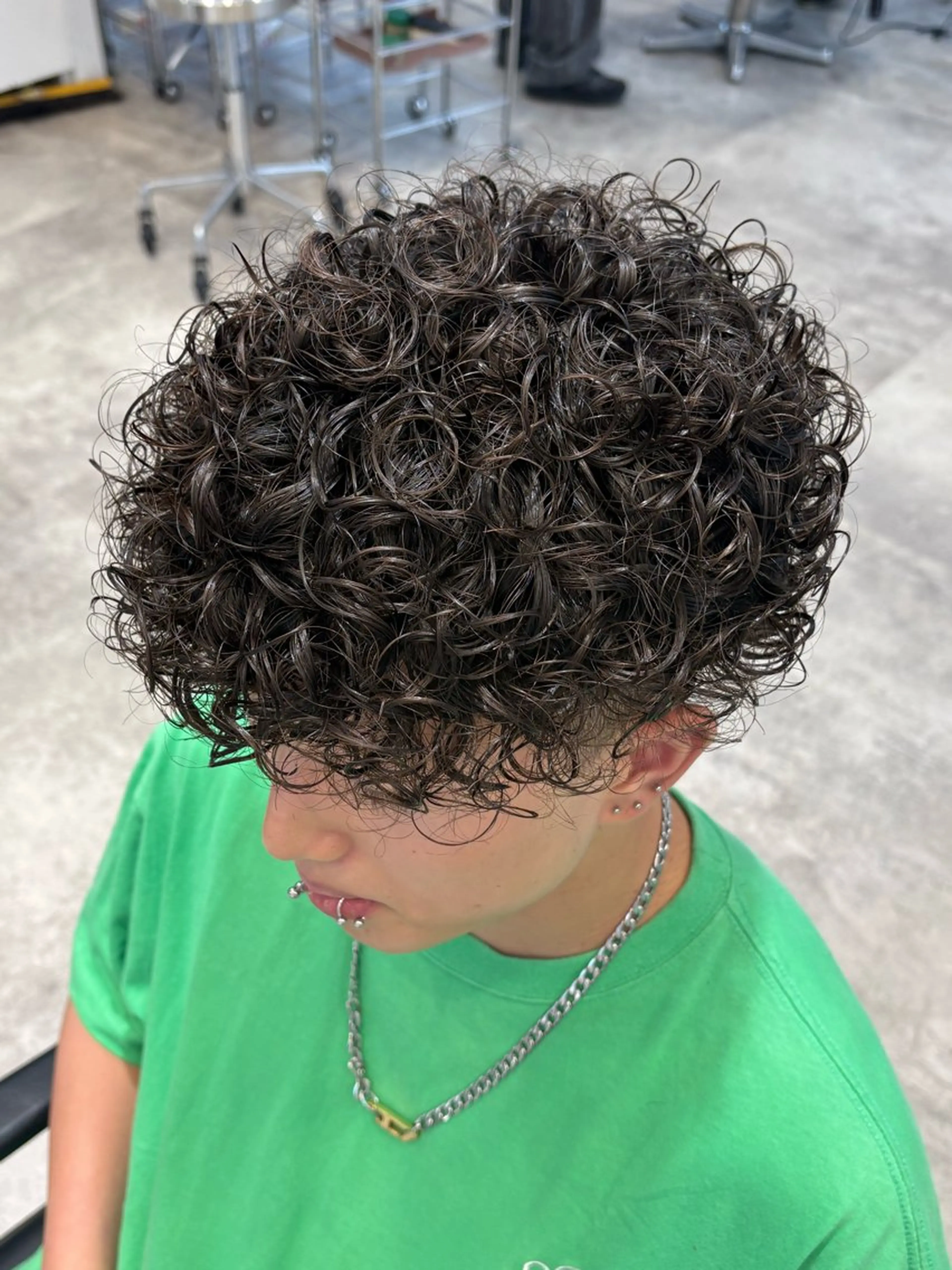 パーマ メンズ カット パーマ fifth 武正 琉生のヘアスタイル