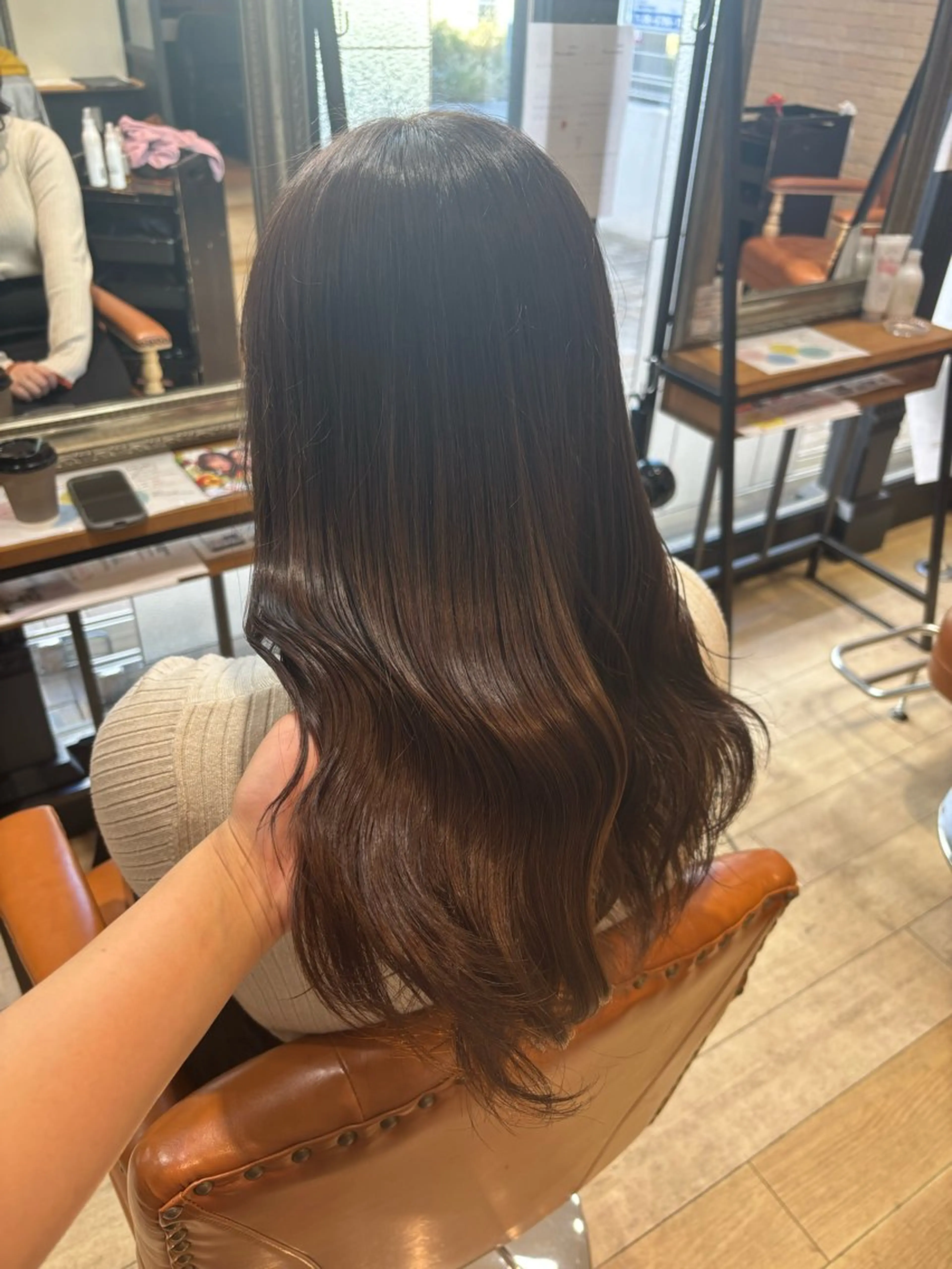 カラー ヘアカラー トリートメント しおり/🍬 KOKORO🤍のヘアスタイル