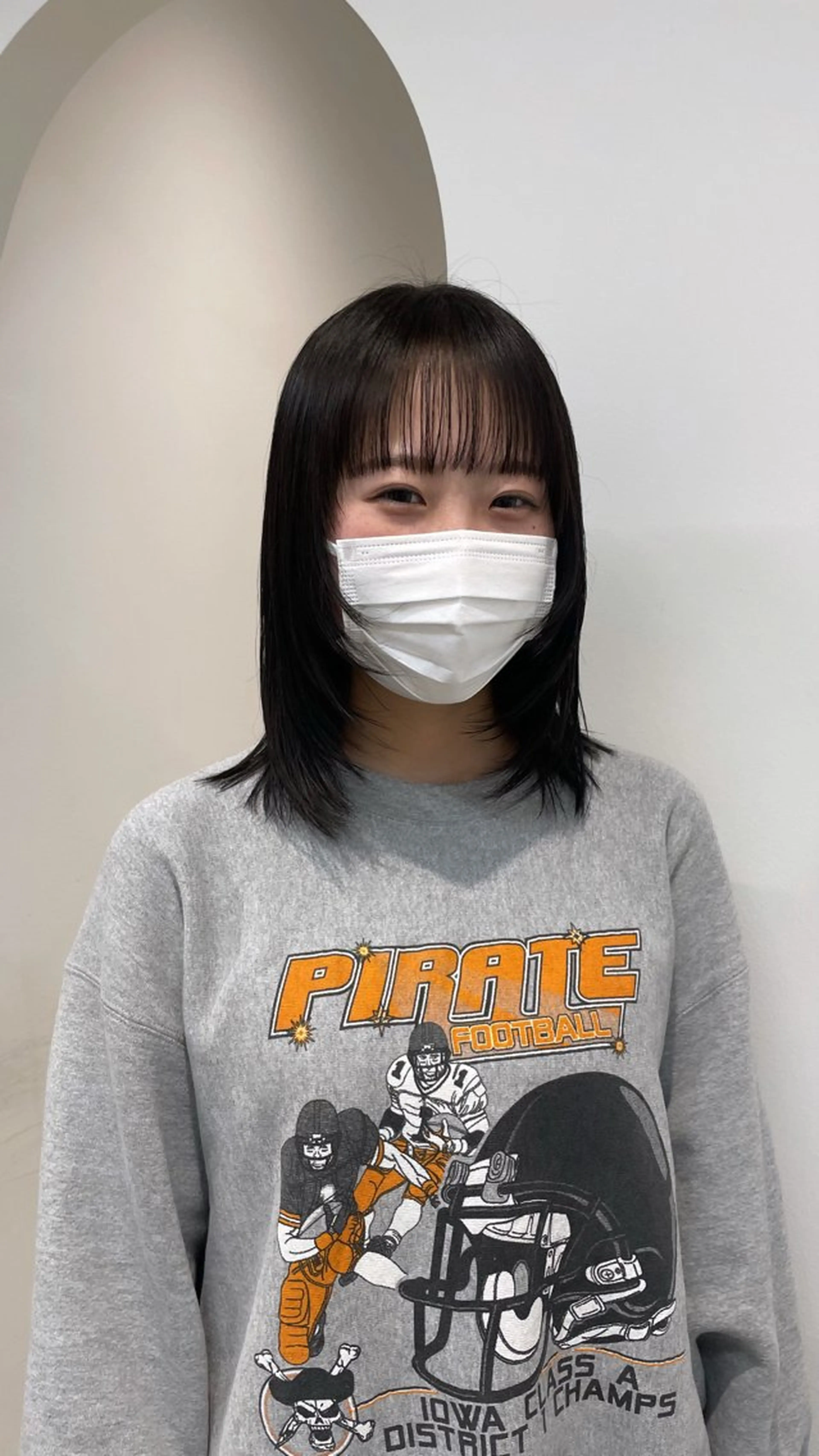 ミディアム カット fit hue 〻kotonoのヘアスタイル