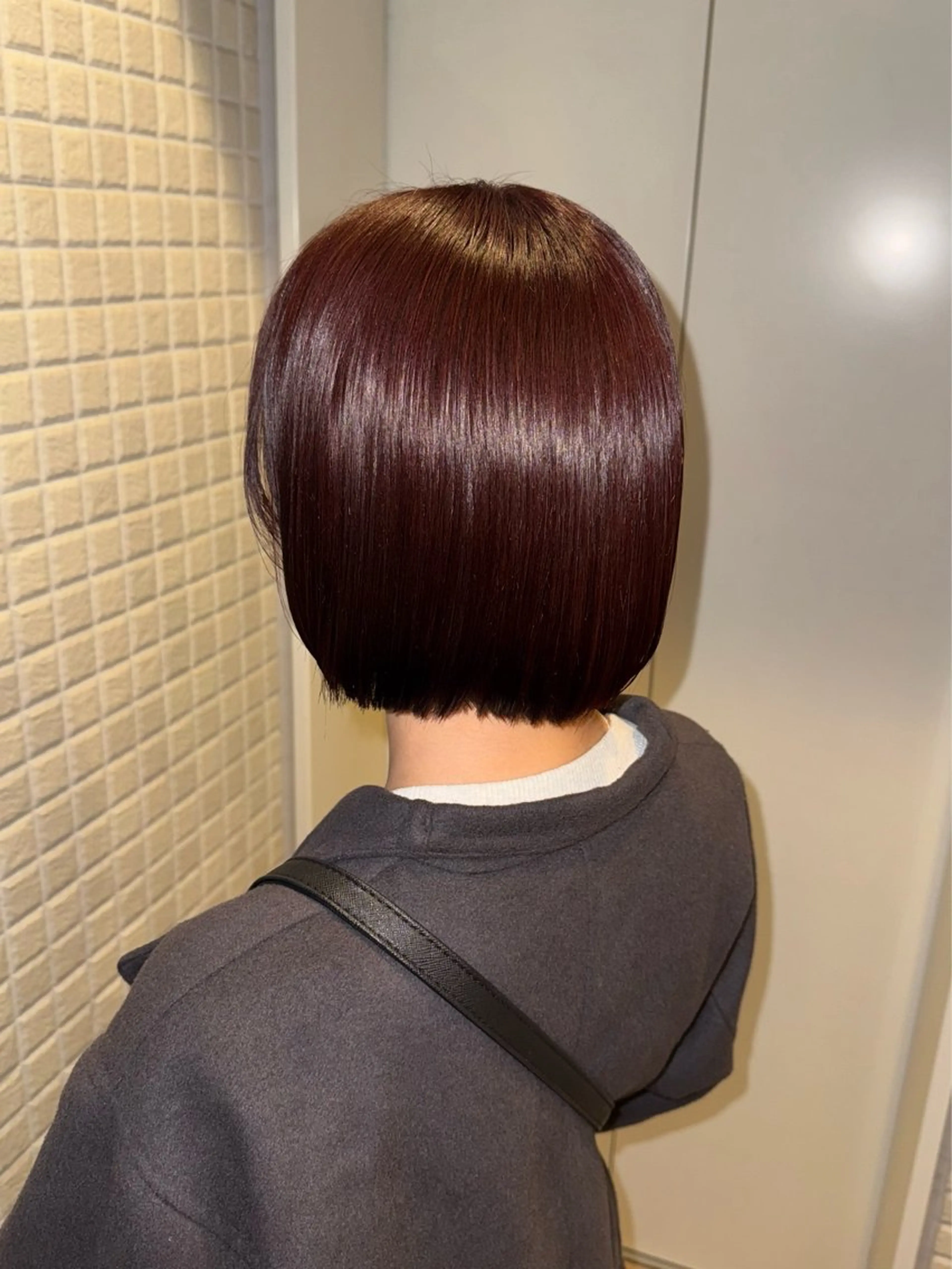 ミディアム カラー ヘアカラー トリートメント 縮毛矯正/艶髪カラー /パーマ/ひふみ🌱のヘアスタイル