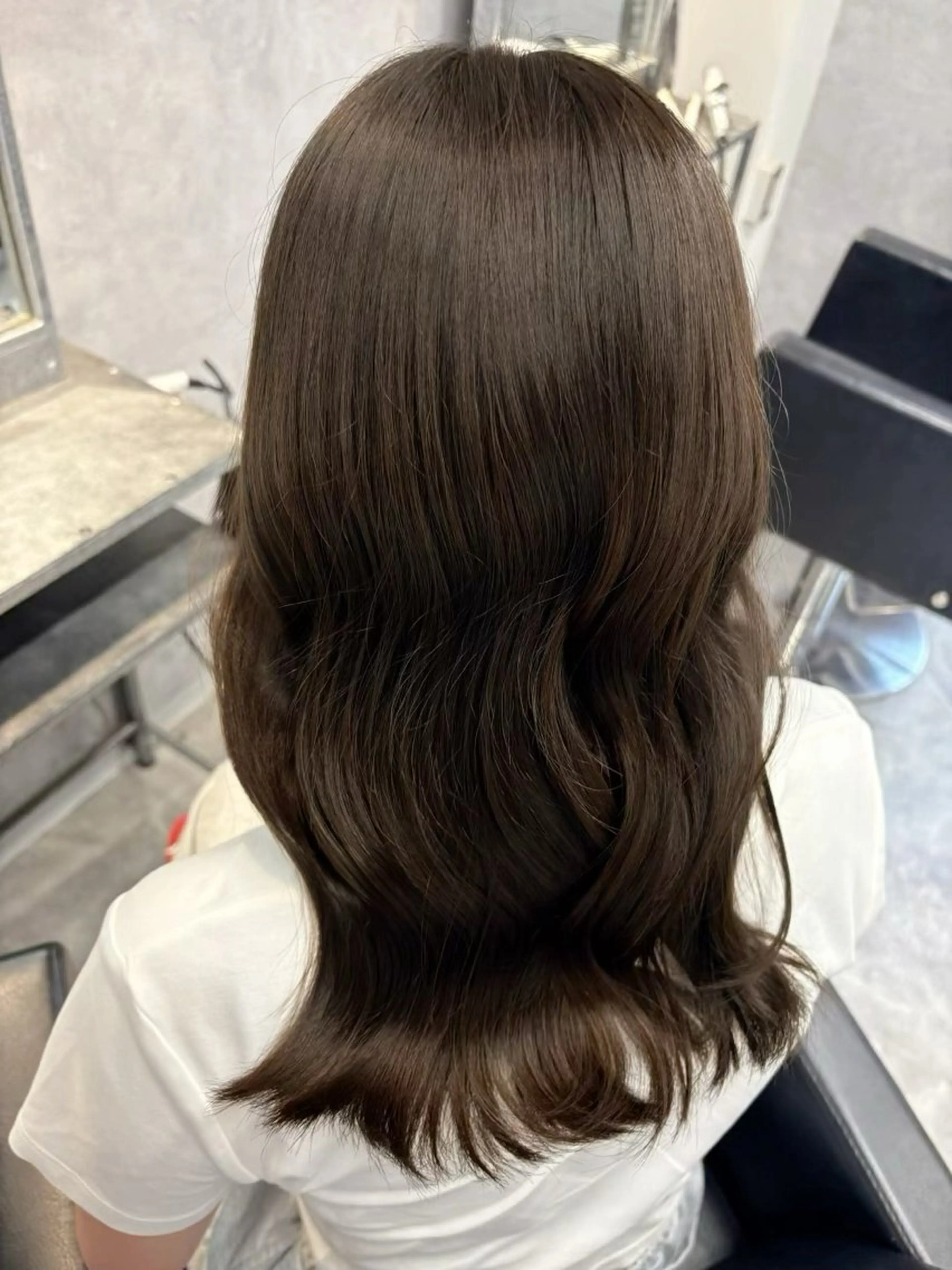 カラー ヘアカラー GiseL 梅田【ジゼル】所属・透明感カラー × ハイトーン さきのヘアスタイル