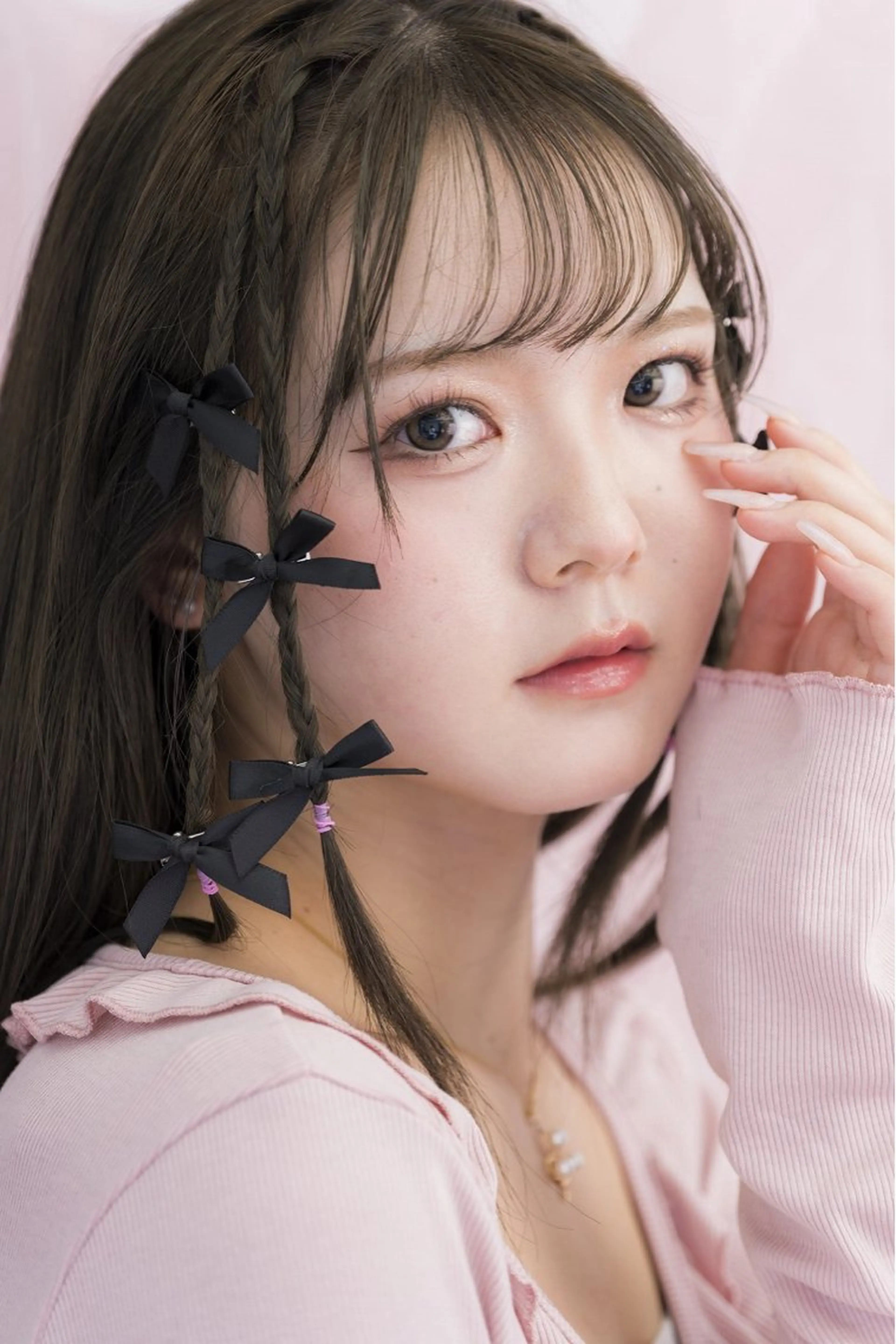 ロング カラー カット ヘアカラー トリートメント 髪質改善縮毛矯正× 艶髪カラー板垣智大のヘアスタイル