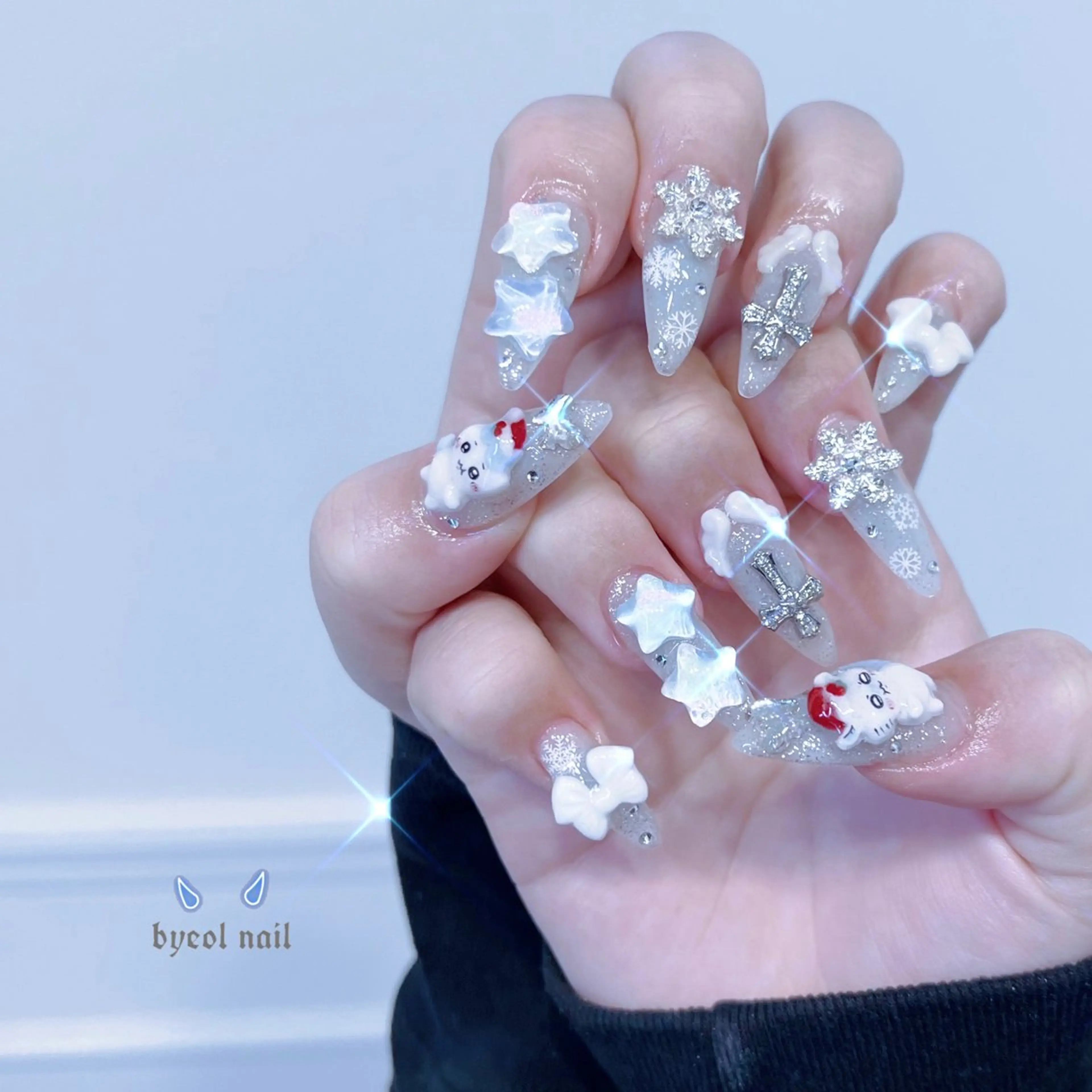 ネイル byeol  nail (ビョルネイル)所属・🌧byeol nail🤍のネイルデザイン