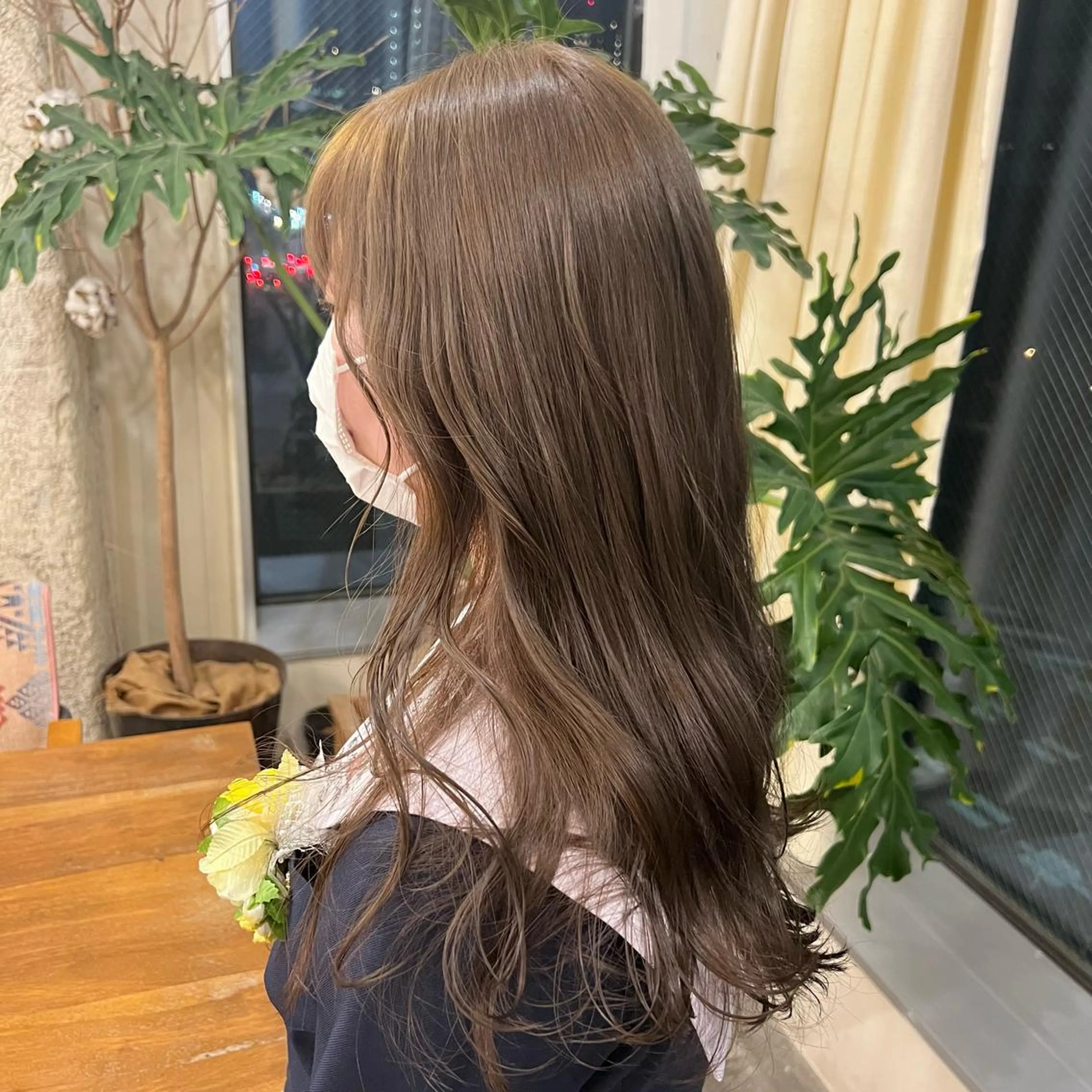 ロング カラー ブリーチ ダブルカラー ブリーチなしカラー Rino kanayama所属・Rino 金山 ／ 宮澤 萌のヘアスタイル