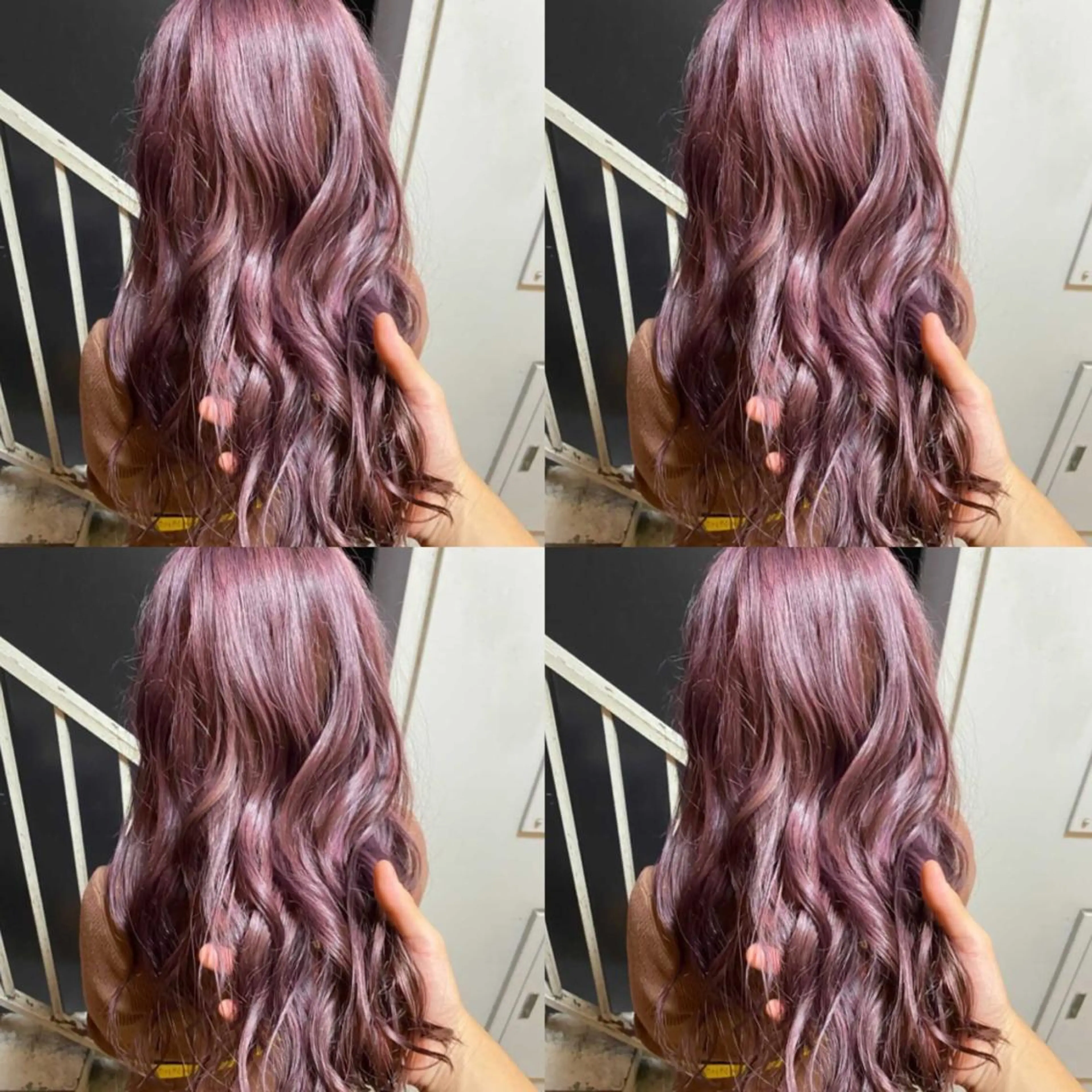 セミロング カラー ヘアアレンジ ヘアカラー トリートメント 🦋韓国ヘア 坂本 菜摘🦋のヘアスタイル