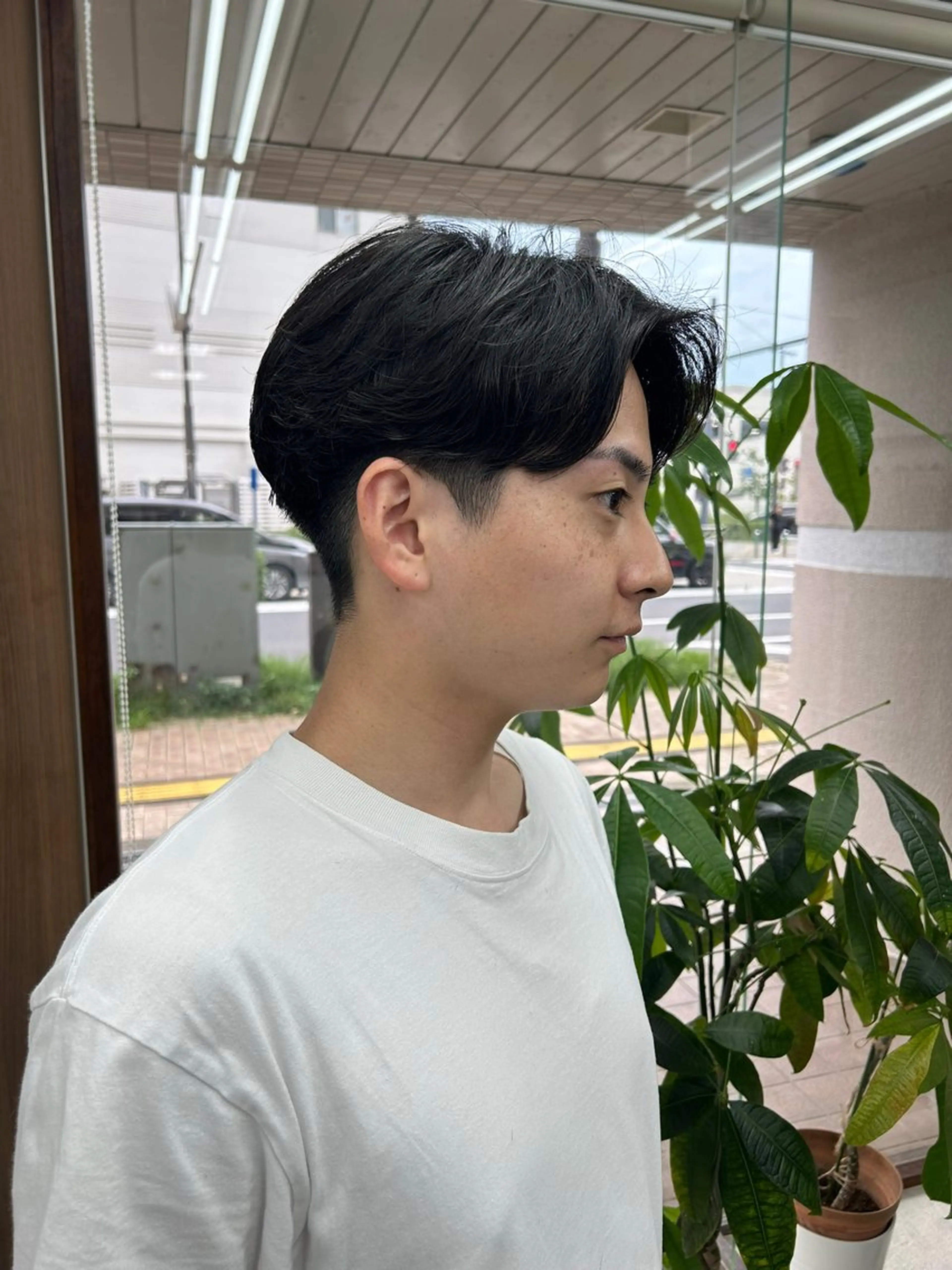 ショート パーマ メンズ メンズパーマ ニュアンスパーマ カット パーマ メンズパーマの達人 /タカシマダイスケのヘアスタイル