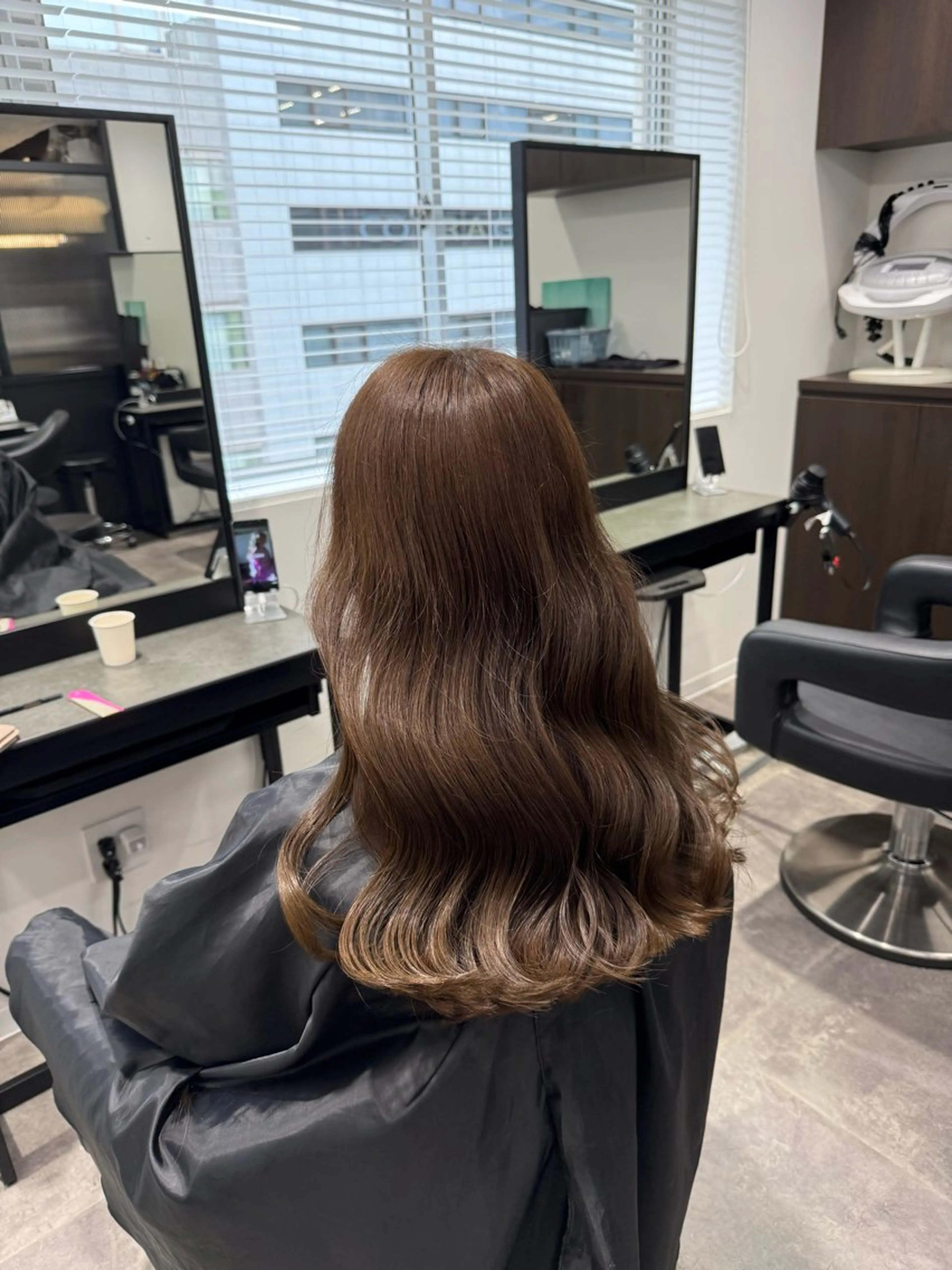 ロング カラー ヘアアレンジ ヘアカラー トリートメント ヘッドスパ 💗暖色特化ピンク/ 赤髪💗HARUNAのヘアスタイル