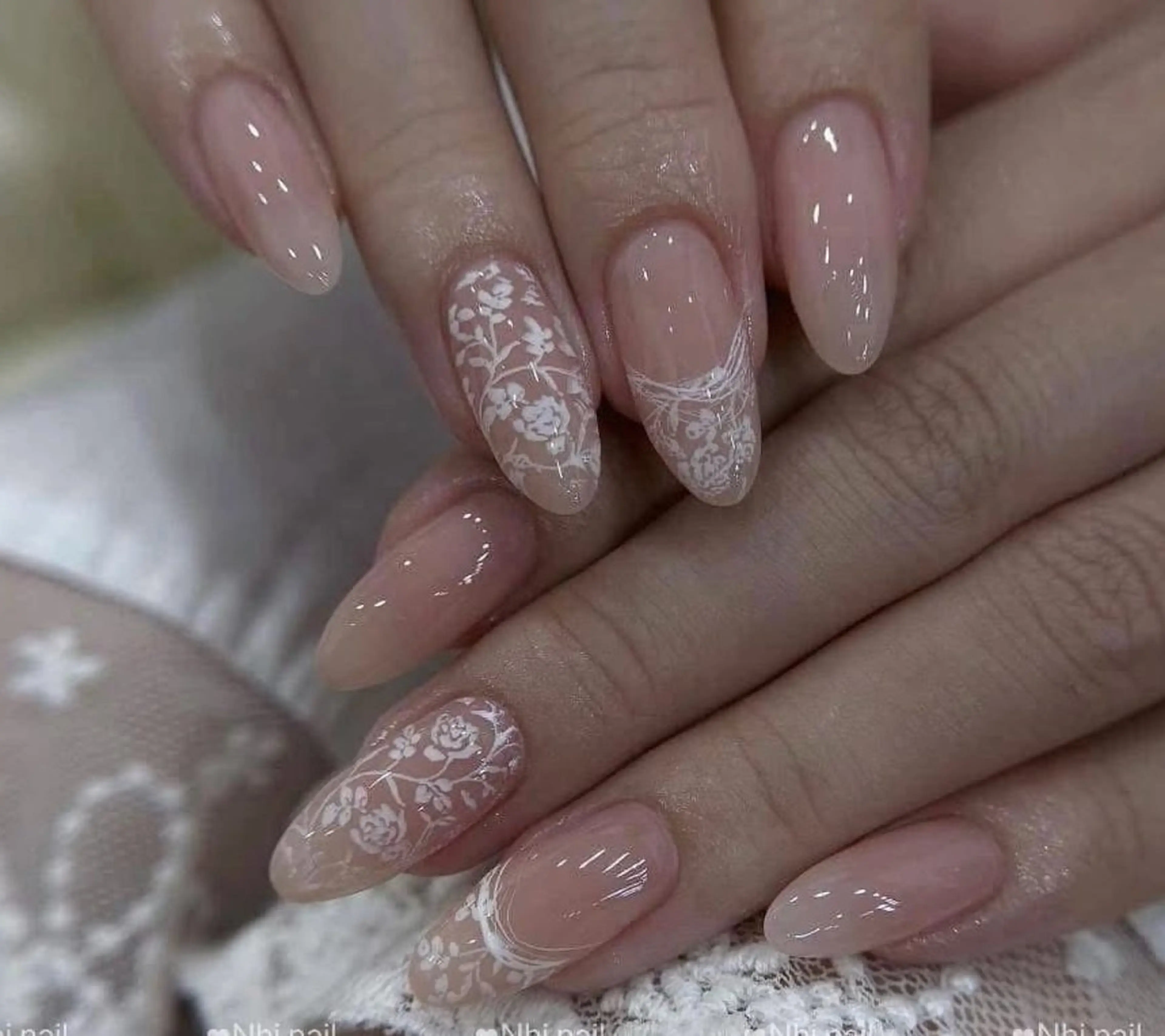 ネイル ワンホンネイル ハンドネイル なな💅 moomi nailのネイルデザイン