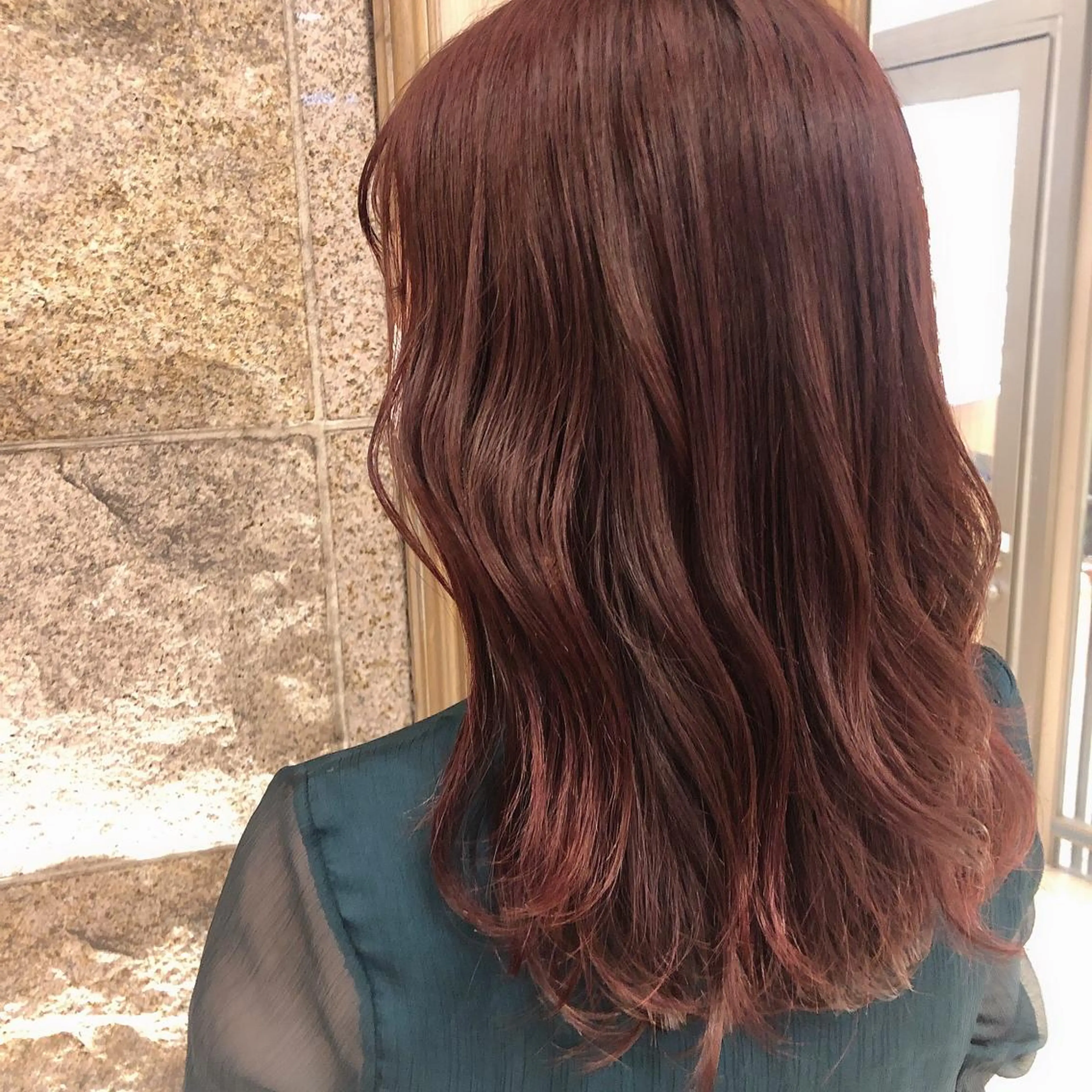 セミロング カラー 【髪質改善カラー】 うるはのヘアスタイル