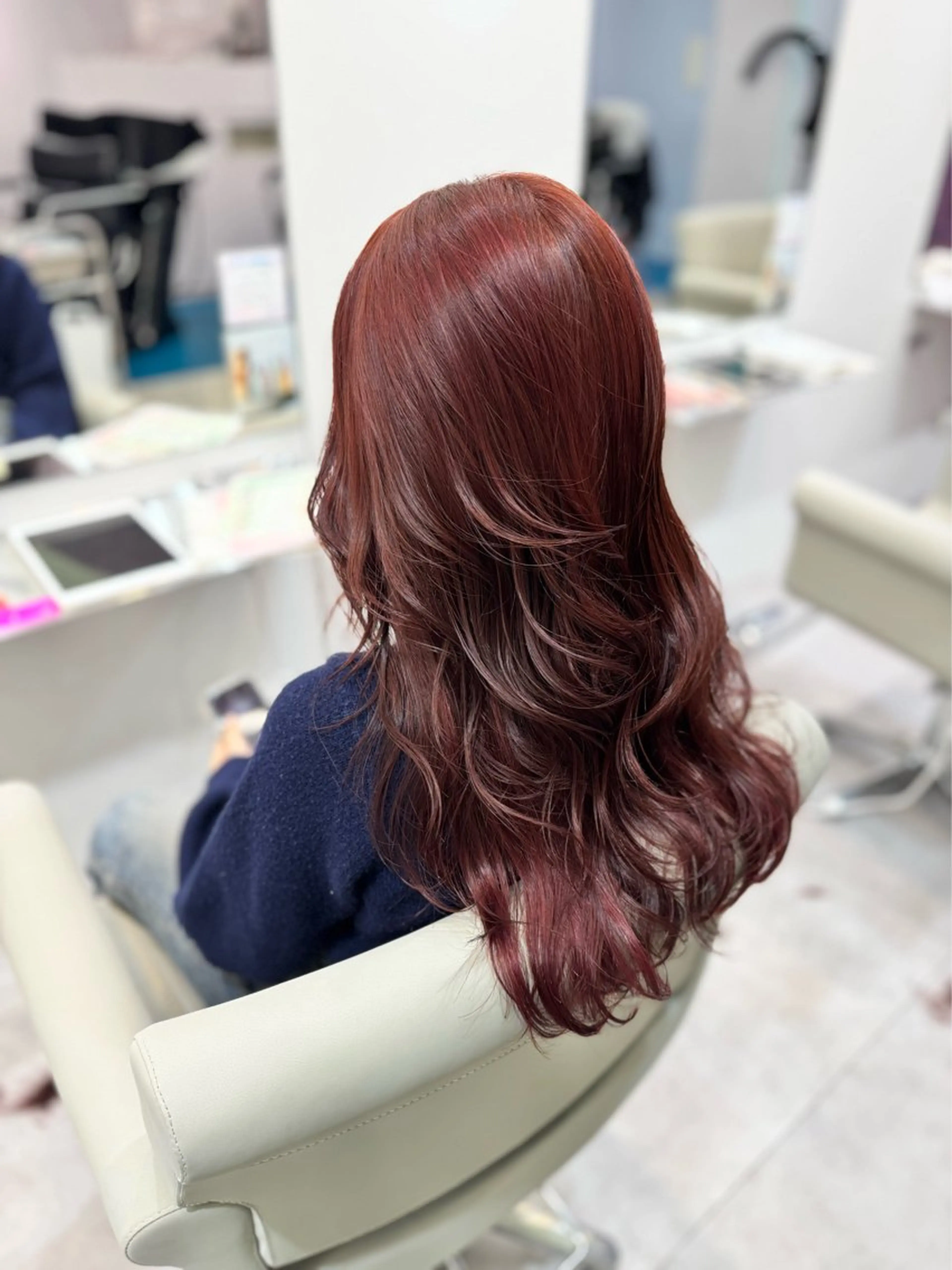 ロング カラー amane໒꒱·うる 艶トレンドガーリーのヘアスタイル