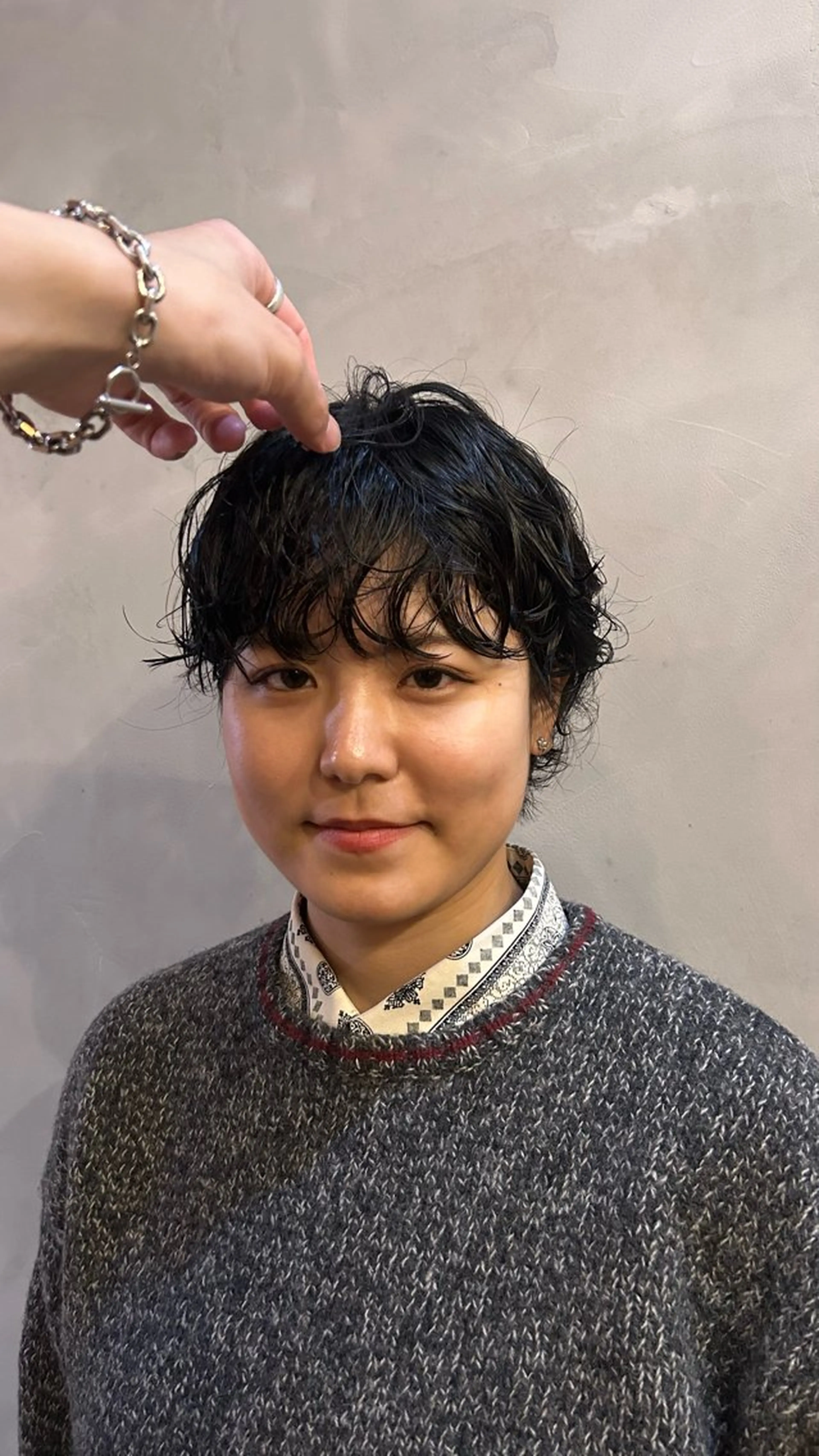 ショート パーマ ショートレイヤー 丸みショート レイヤーカット ショートヘア 🌿ボブ パーマ高橋啓太🌿のヘアスタイル
