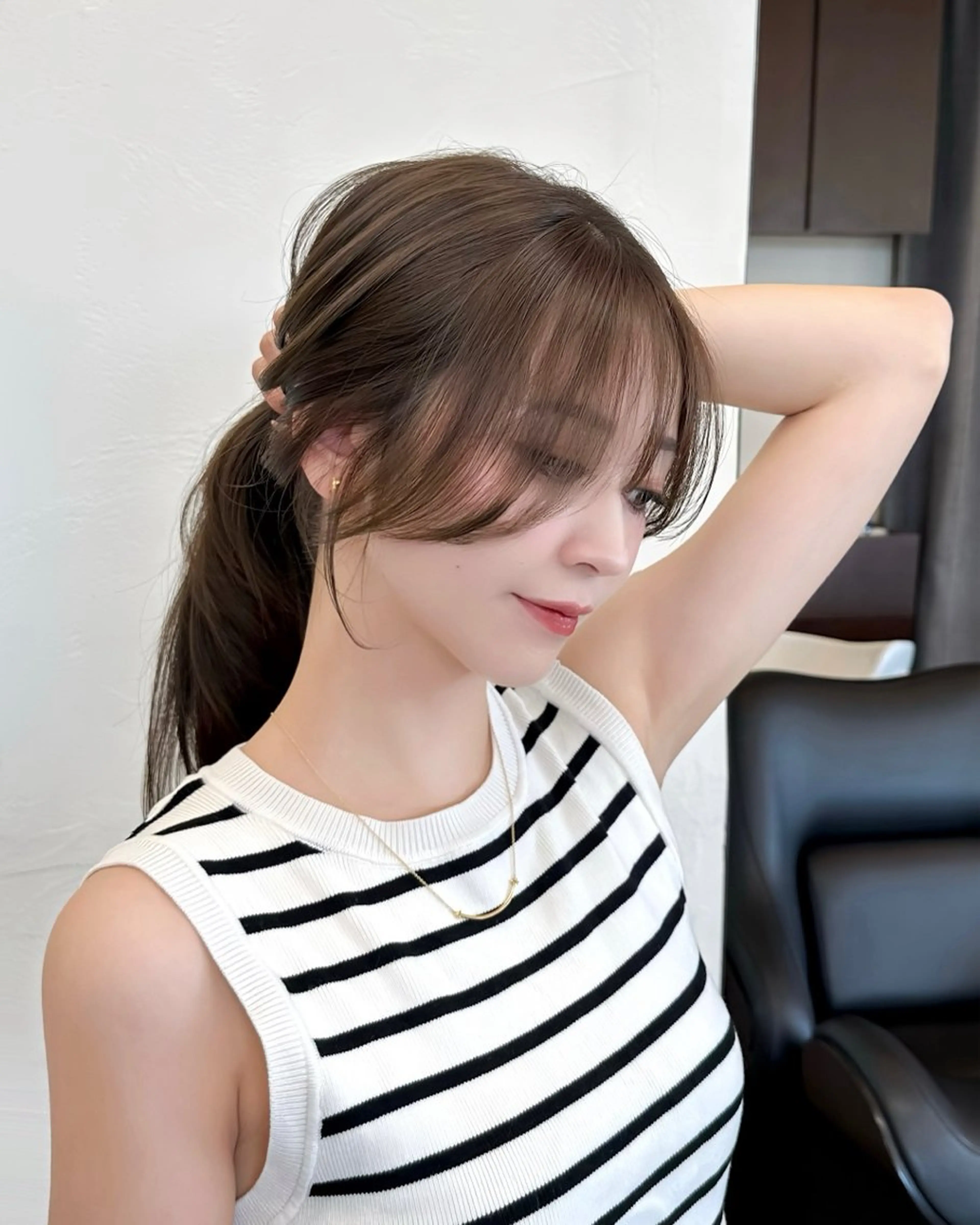 ロング カラー ヘアアレンジ カット トリートメント 韓国/髪質改善 カラー✨/りょうがのヘアスタイル