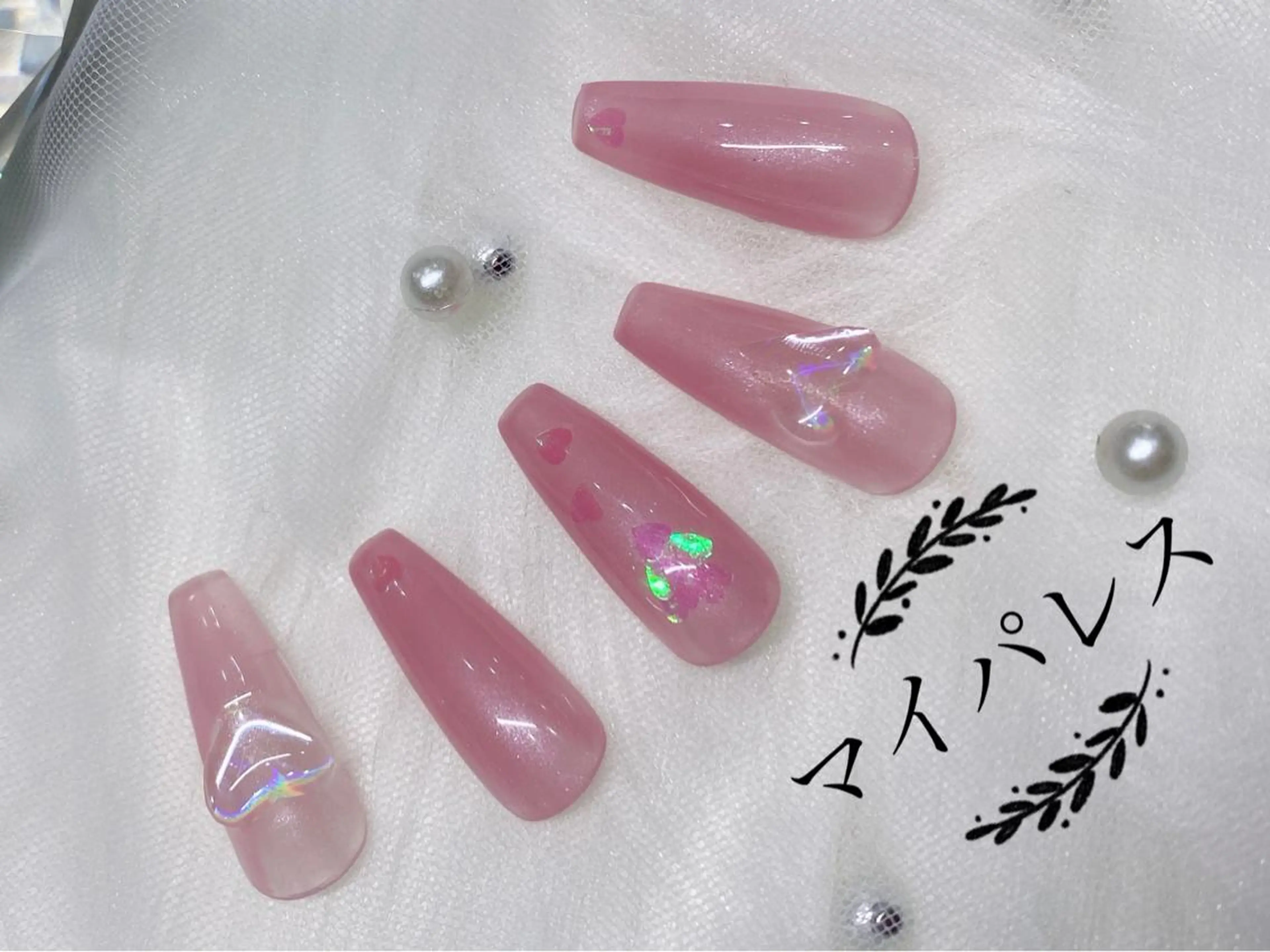 ネイル ハート Yuis Nailスカルプ専門のネイルデザイン