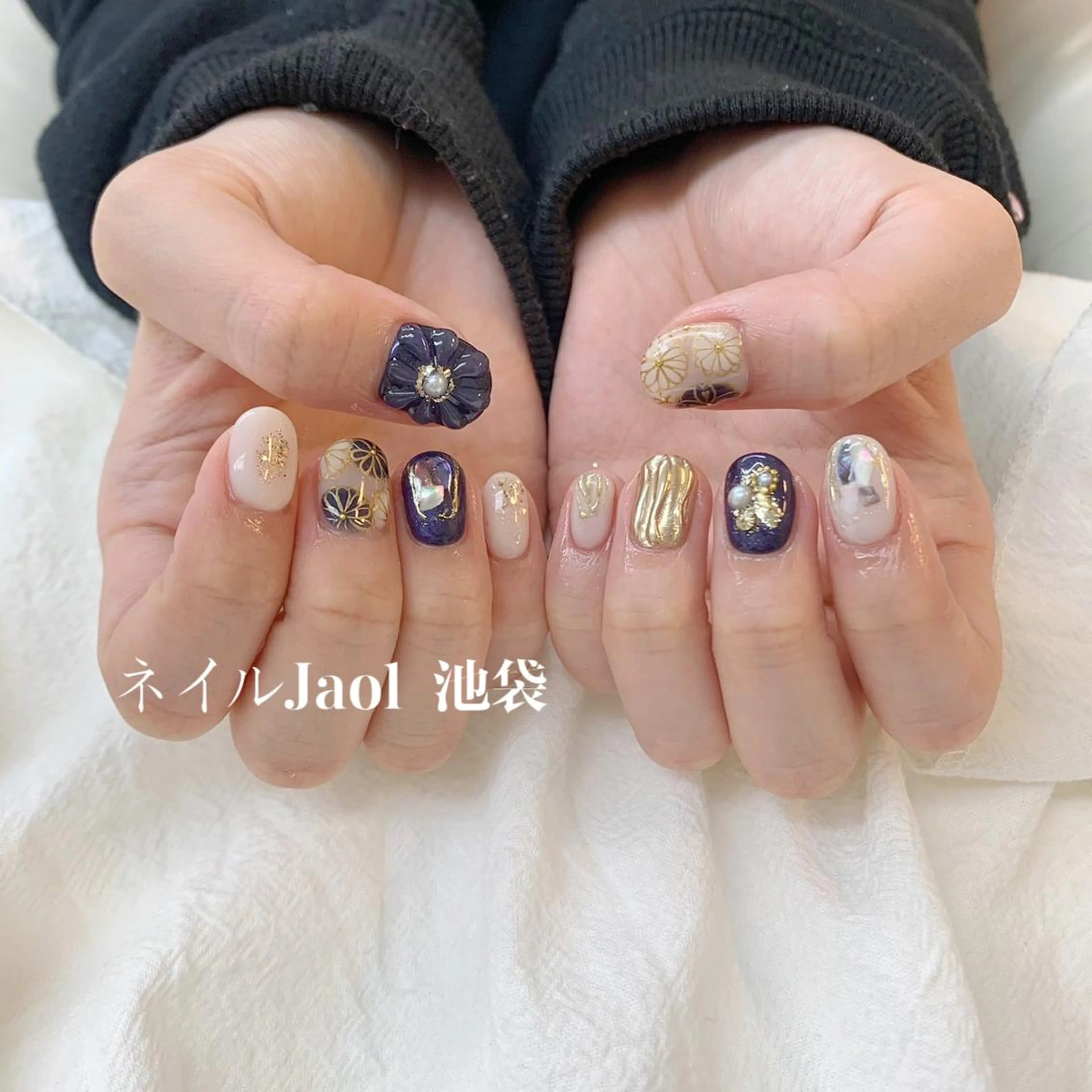 ショート ハンドネイル nail jaol池袋店所属・ネイルJaol 池袋のネイルデザイン