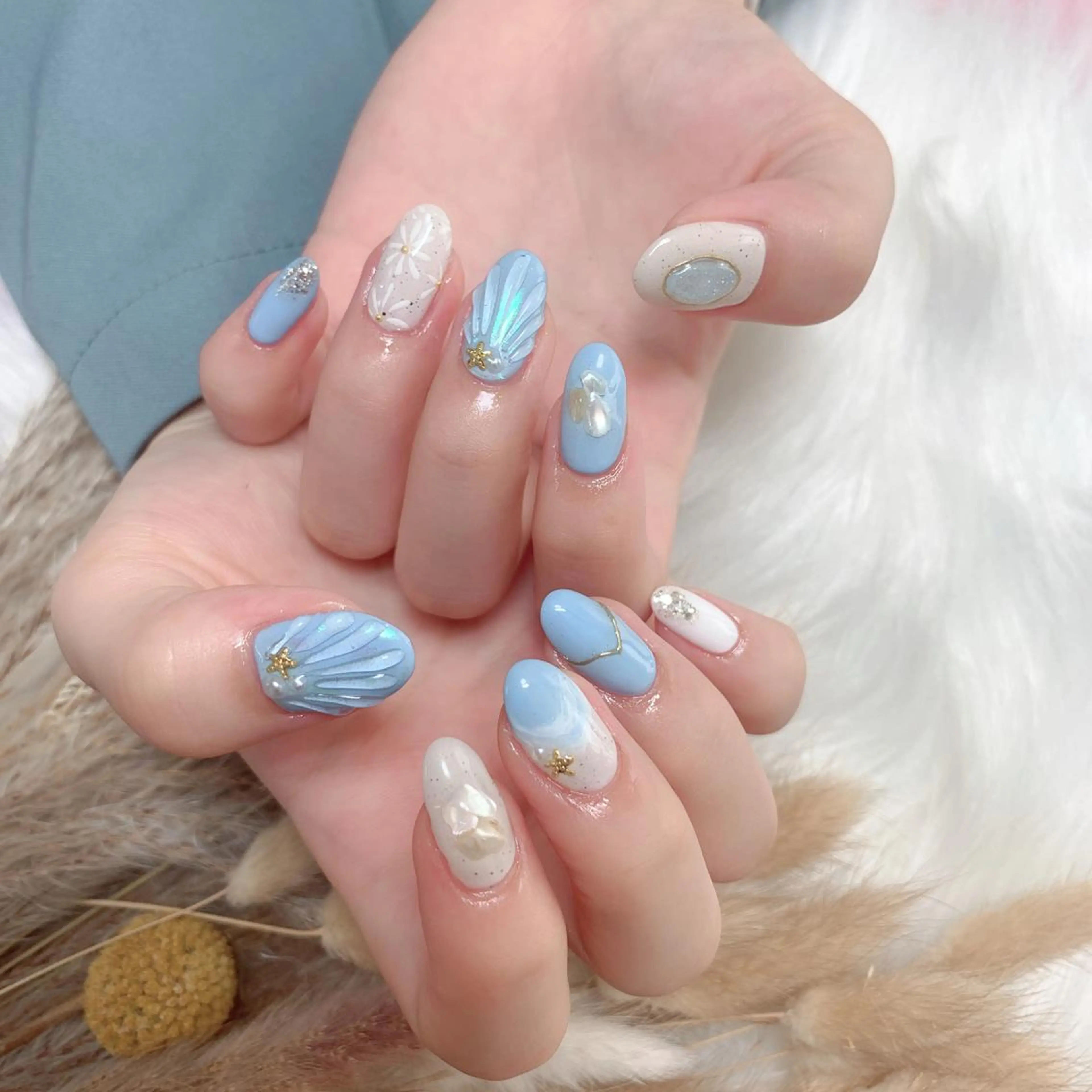 ネイル ハンドネイル 💅ネイルハウス🏡 🎀TOMO🎀のネイルデザイン