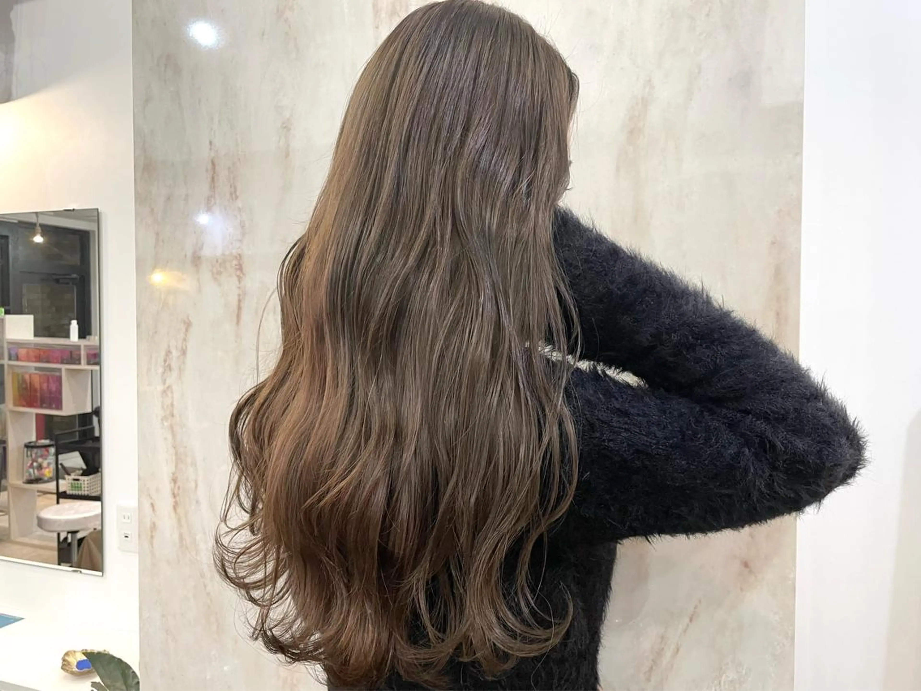 ロング カラー パーマ ヘアアレンジ メンズ キッズ ネイル マツエク・マツパ アイブロウ シールエクステ メンズバレイヤージュ メンズブリーチ メンズハイライト メンズインナーカラー ヘアカラー トリートメント 🦋高瀬寛菜🦋 韓国/ブリーチのヘアスタイル