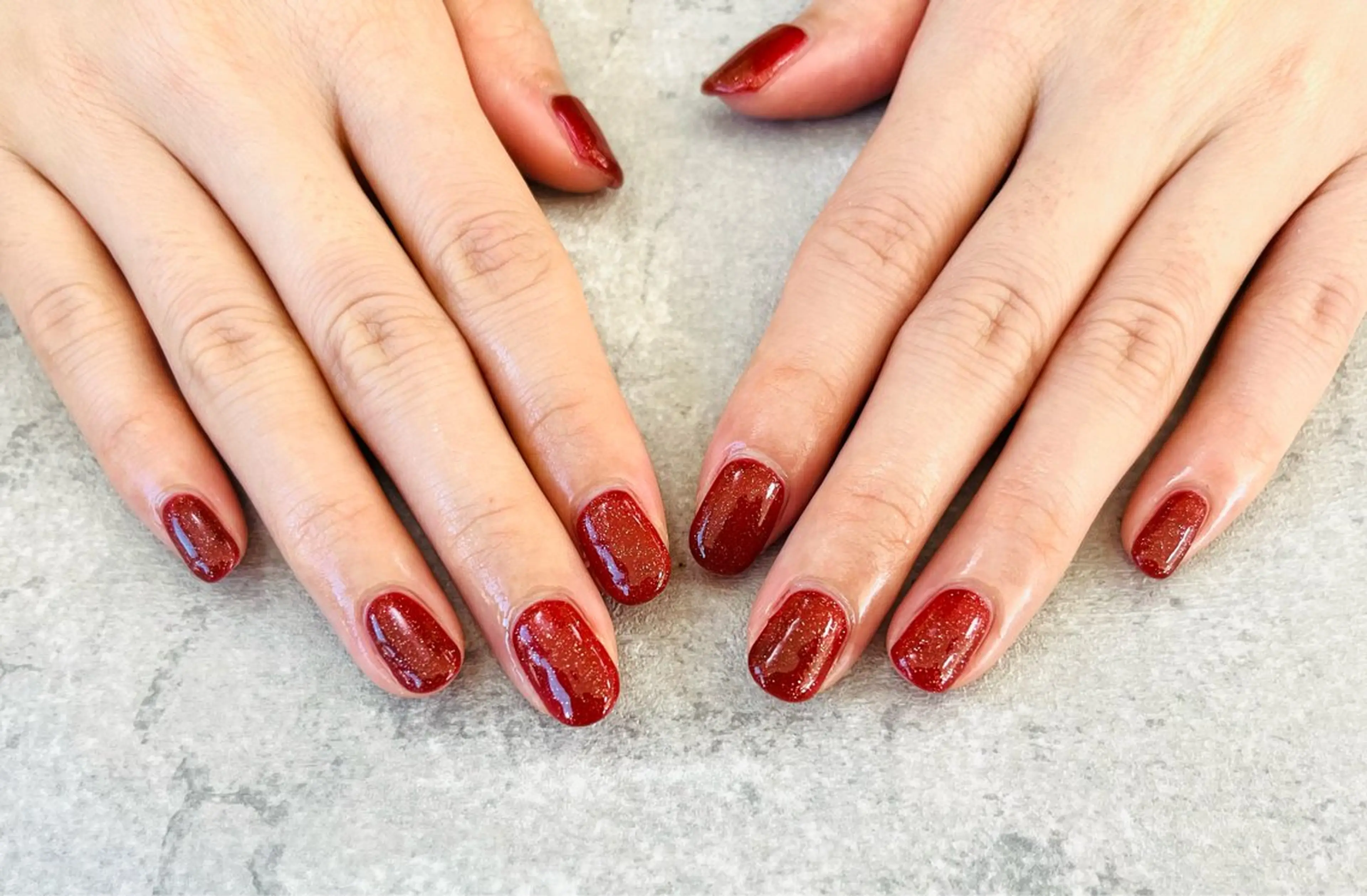 ネイル フットネイル フレンチネイル グラデーション キラキラネイル 韓国ネイル ハンドネイル 二見 晴香のネイルデザイン