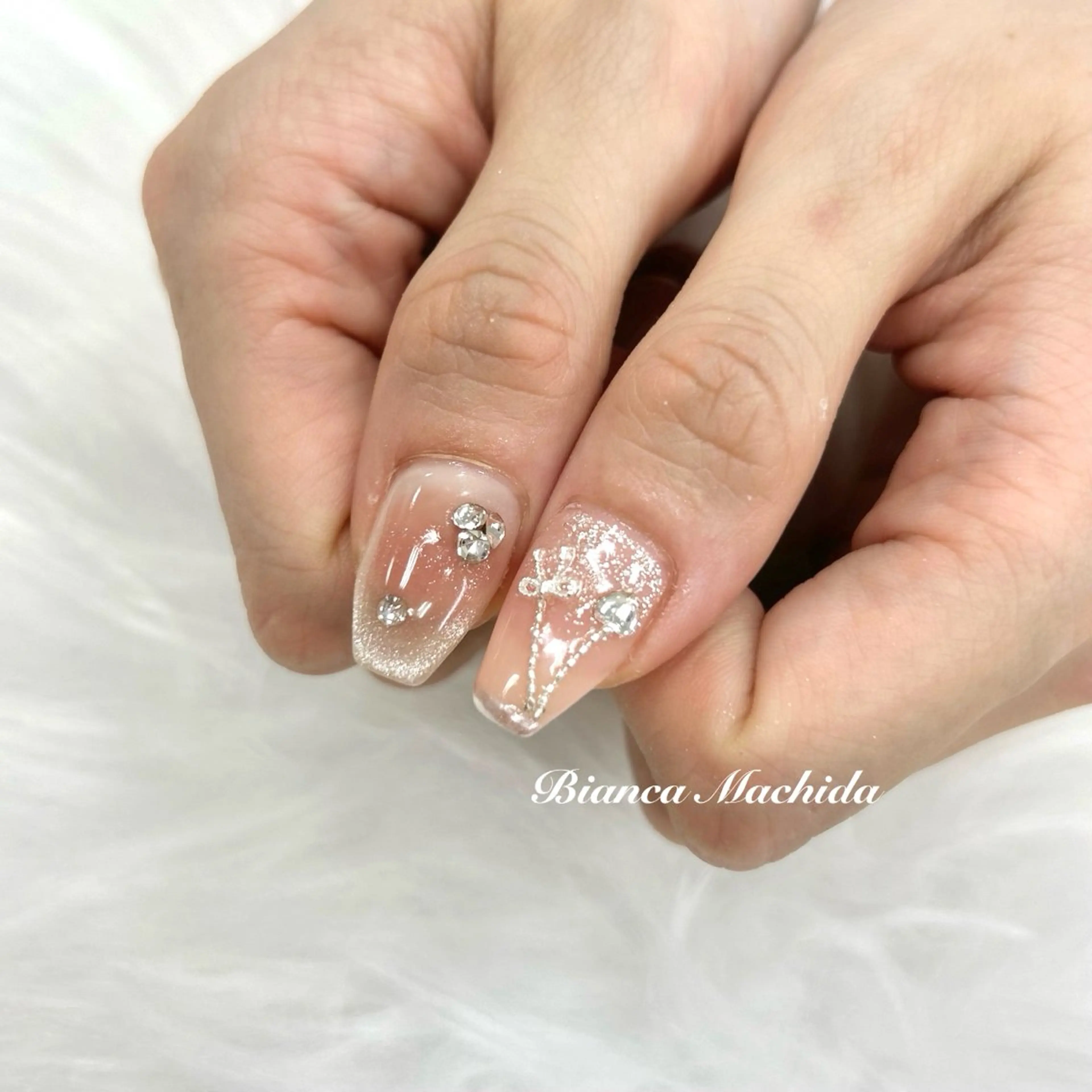 ネイル ハンドネイル ハンドケア Bianca 🪽 Nakajimaのネイルデザイン