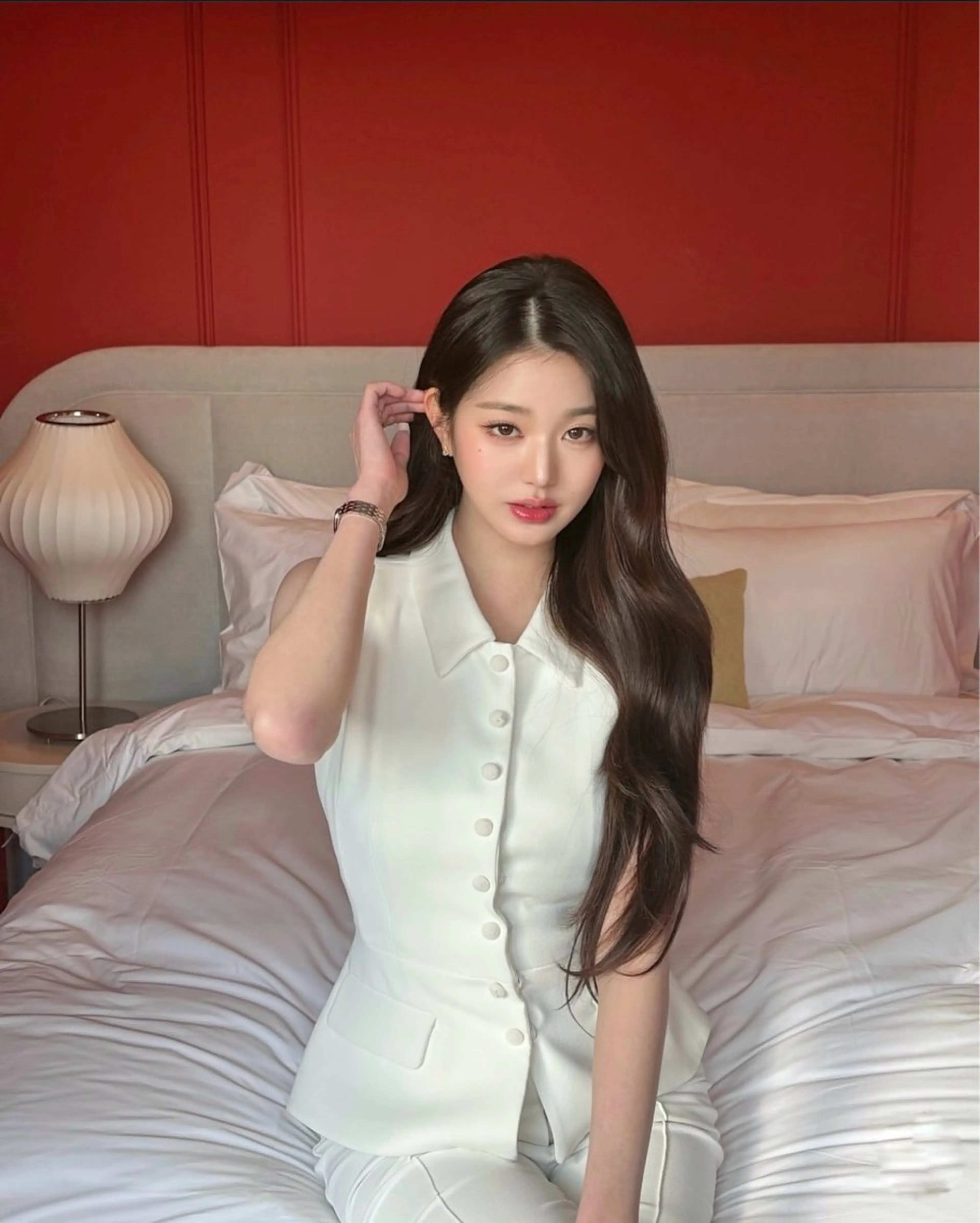 ロング カラー パーマ ヘアアレンジ メンズ キッズ カット ヘアカラー トリートメント ヘッドスパ ヘアセット 上品＆韓国風 🥀海心🥀のヘアスタイル