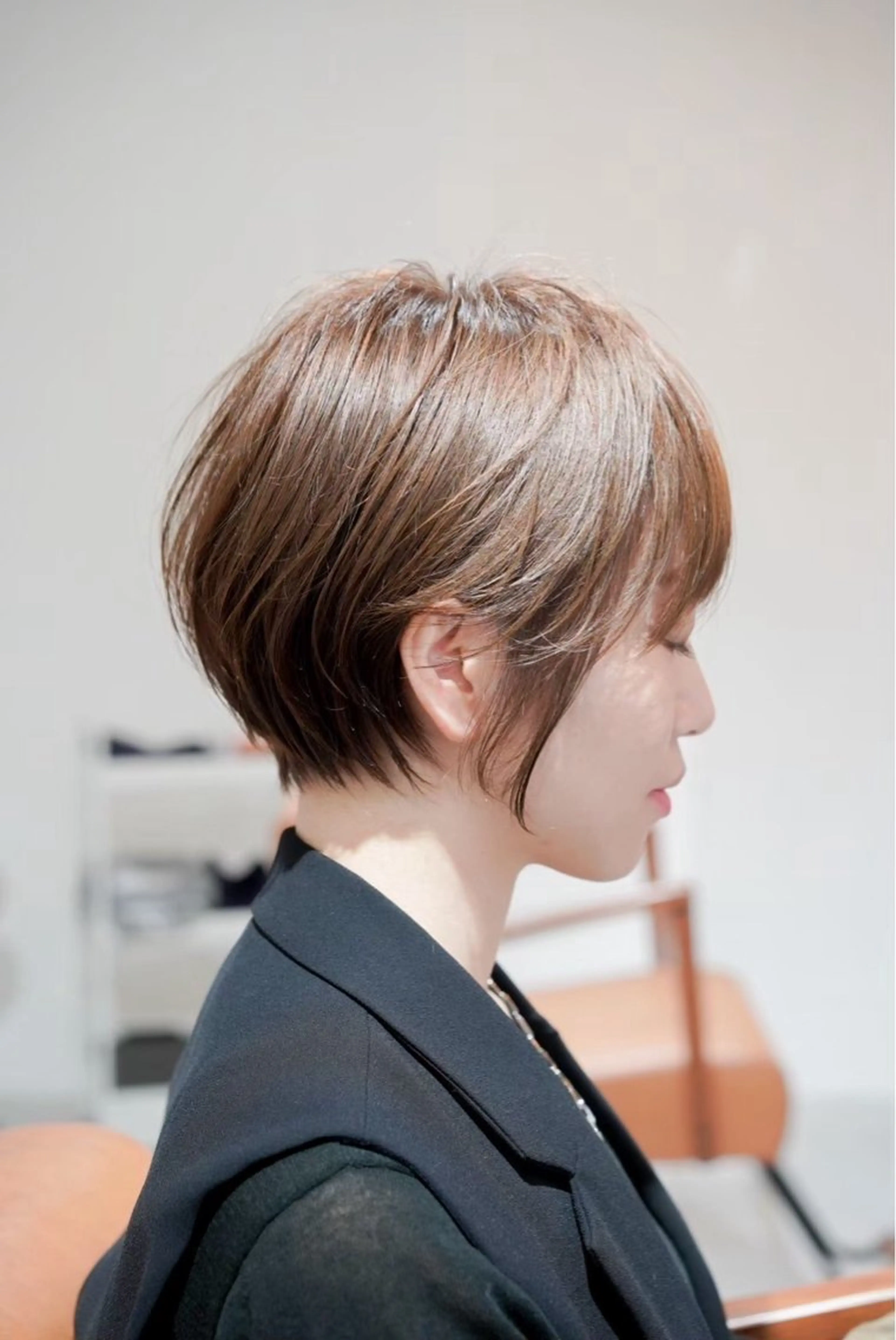 似合わせカット+ケアカラーの写真