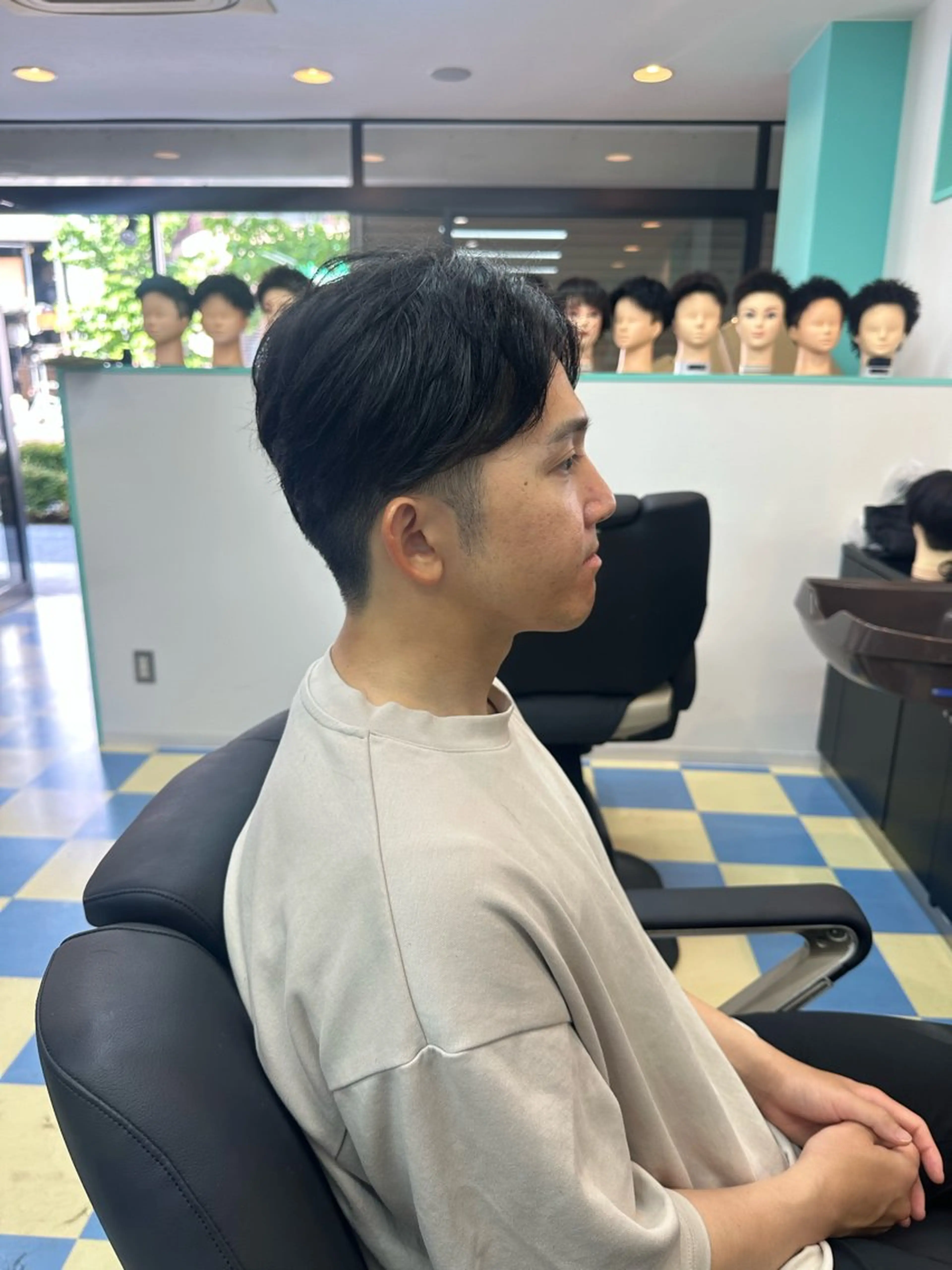 ミディアム メンズ Barber Tribe所属・メンズショート/ フェード/超駅近のヘアスタイル