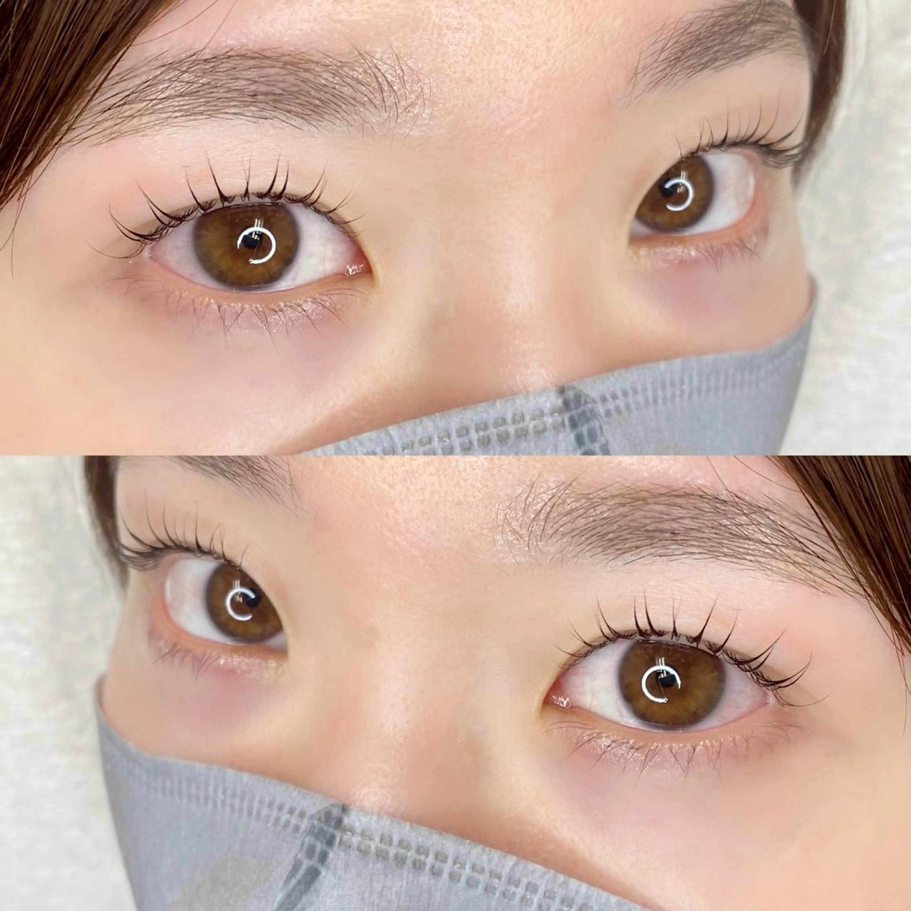 マツエク・マツパ パリジェンヌラッシュリフト 歩優【ayu】💛 " lazo"のマツエク・マツパデザイン