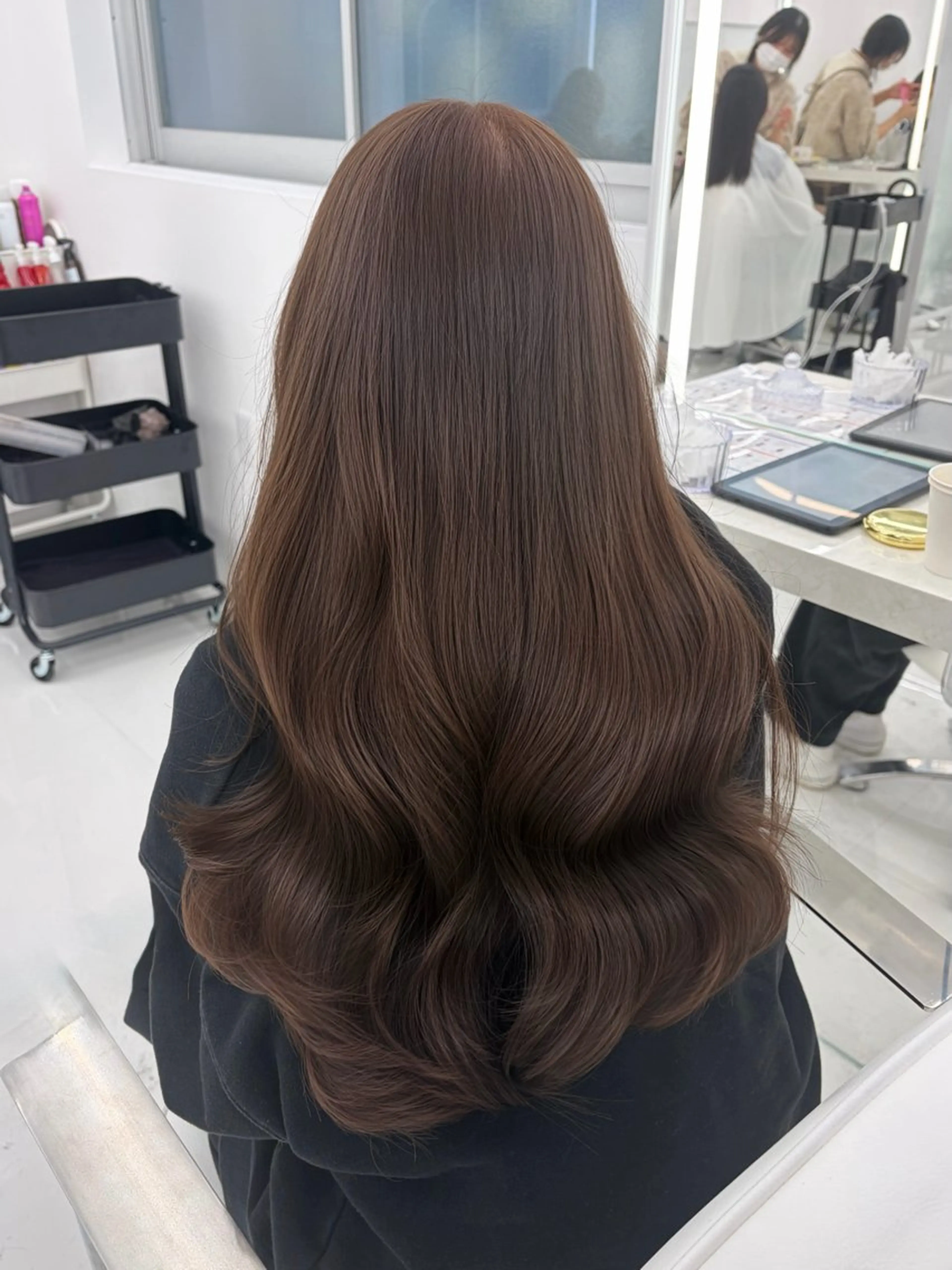 🎄クリスマス限定🎅お出かけ前に巻き髪ヘアセット&艶トリートメント✨¥（アップスタイルではなく巻きおろしなど限定です）の写真