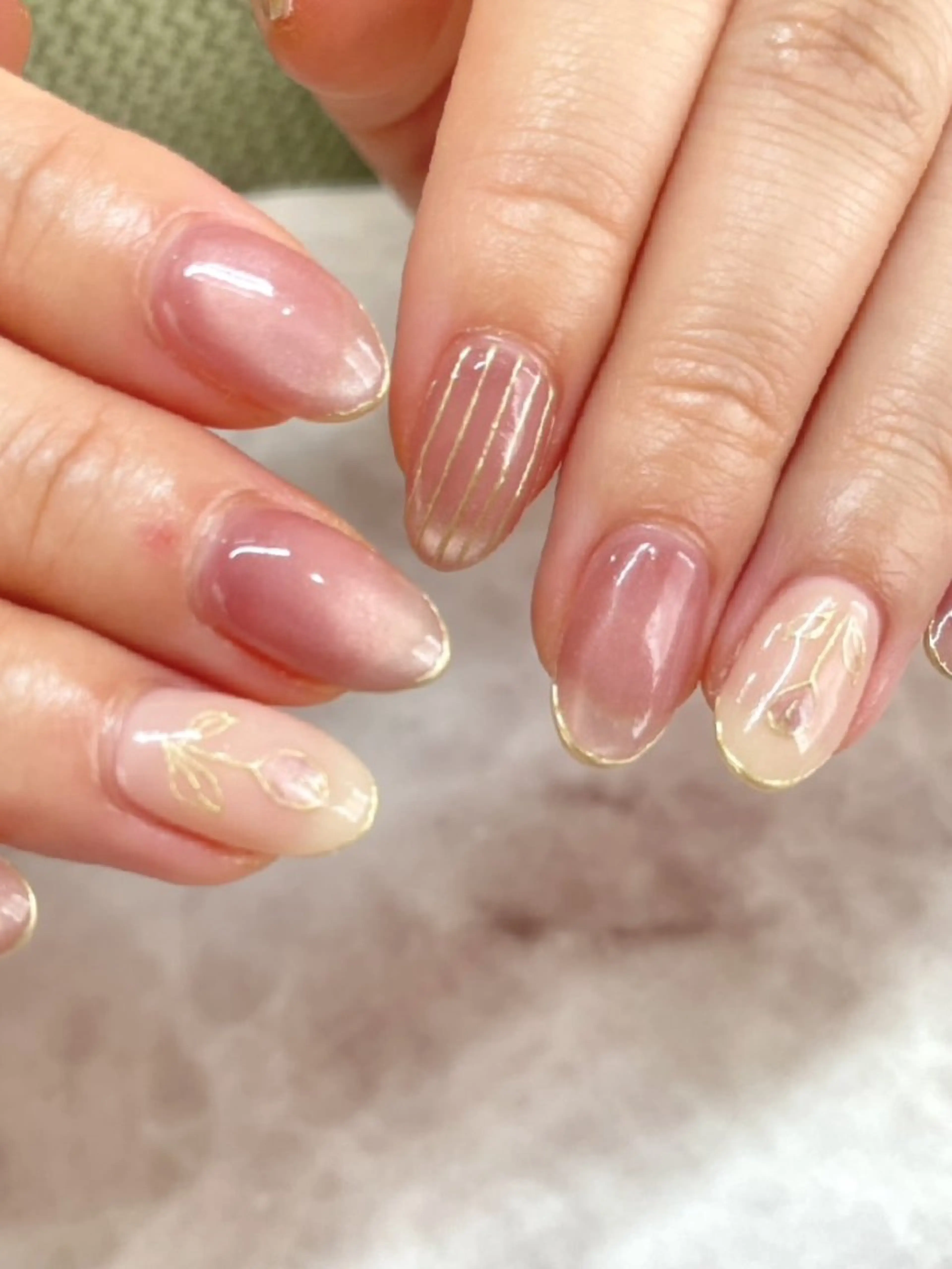 ネイル ハンドネイル Beautiful Meかえでのネイルデザイン